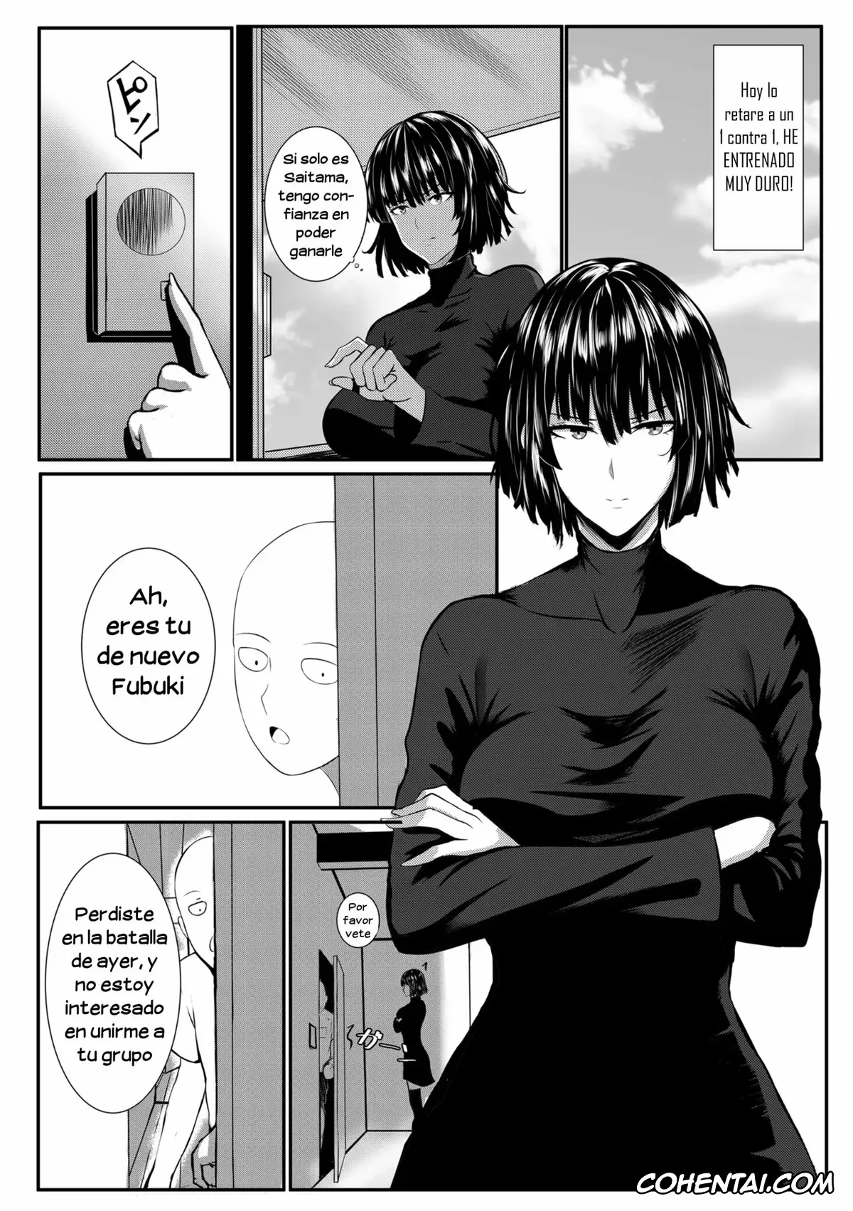 One Punch Man hentai, Jigoku no Fubuki hentai, Saitama hentai, ONE THRUST-MAN (One Punch Man), pagina 3
