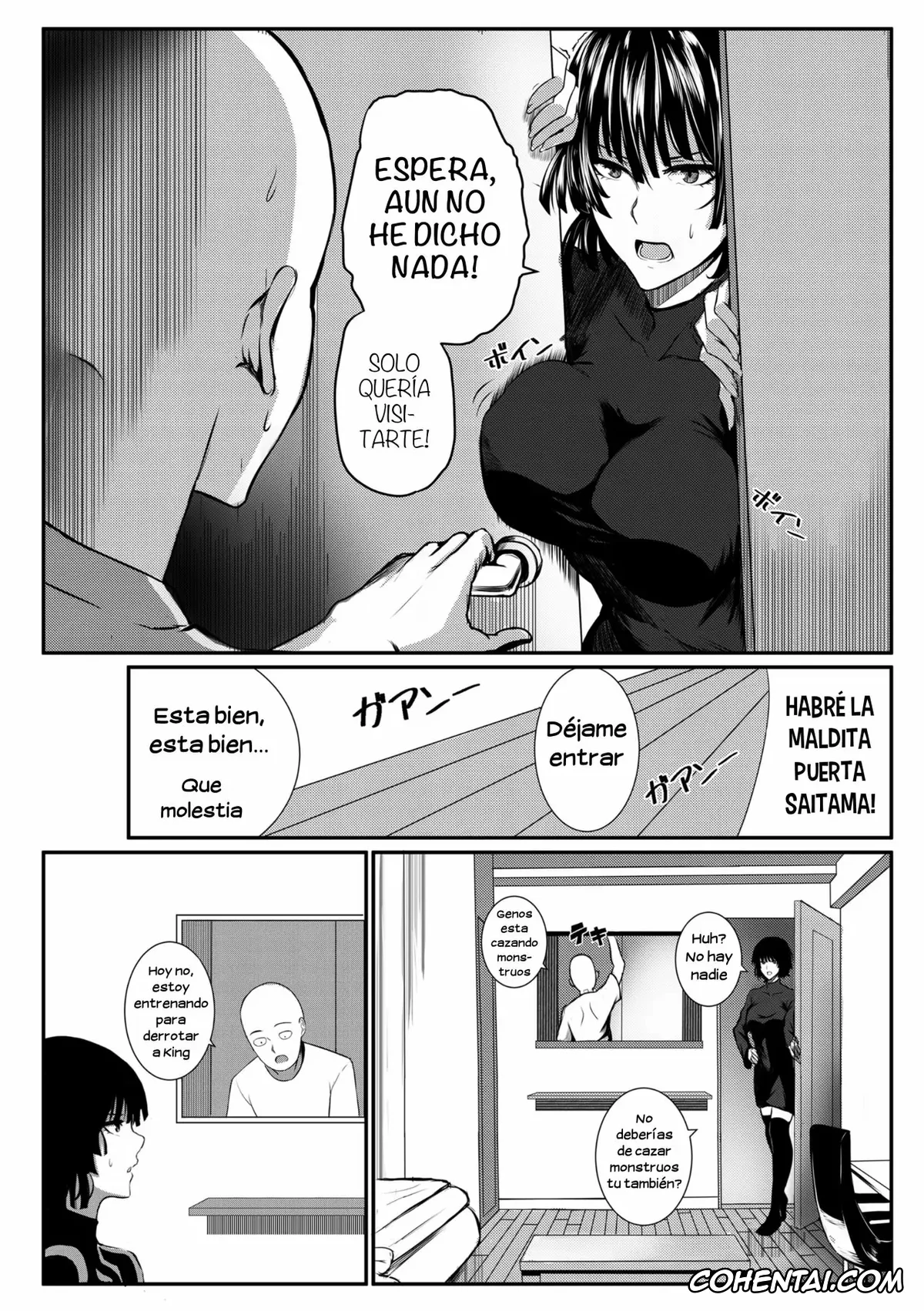 One Punch Man xxx, Jigoku no Fubuki xxx, Saitama xxx, ONE THRUST-MAN (One Punch Man), pagina 4