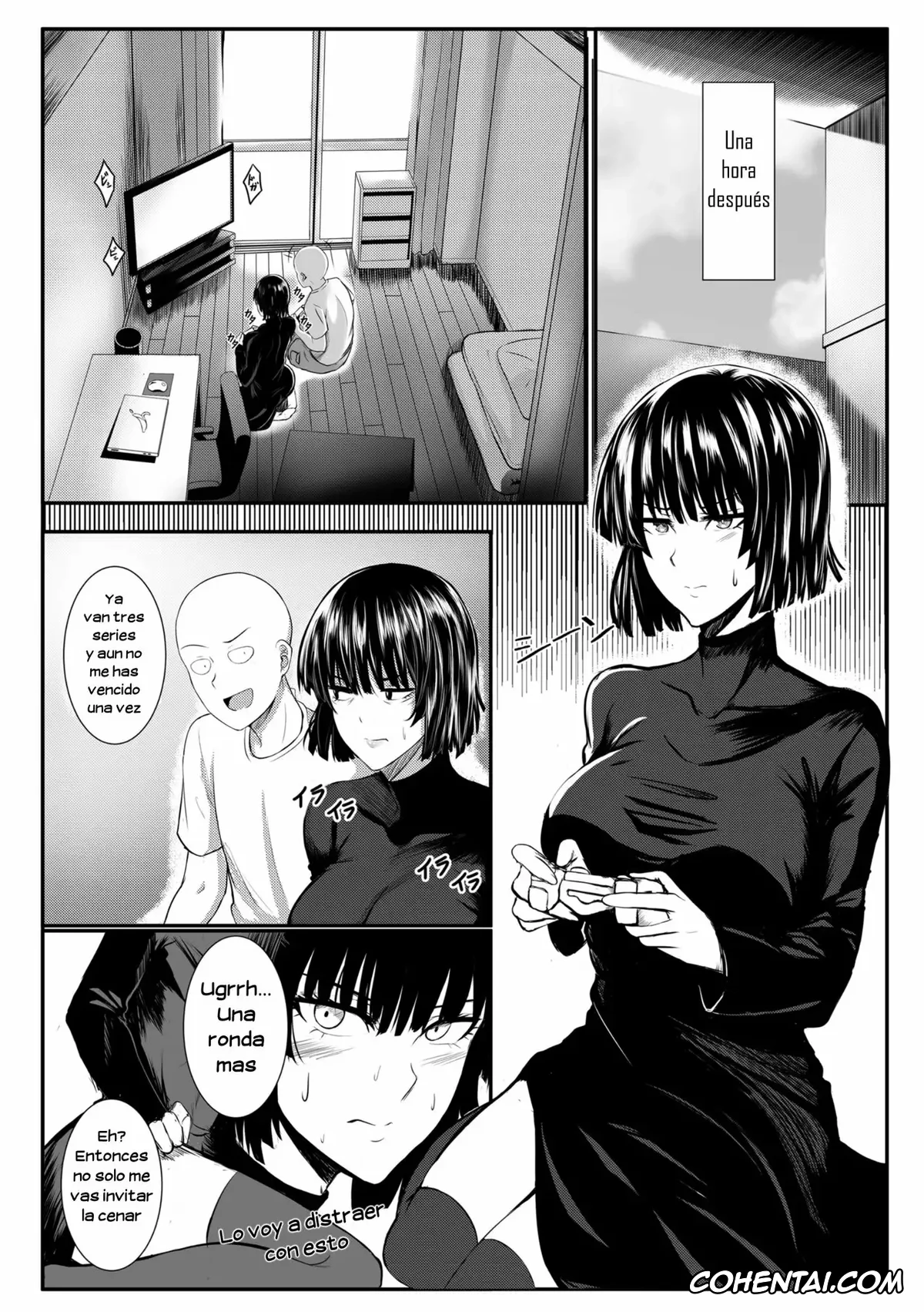 One Punch Man hentai, Jigoku no Fubuki hentai, Saitama hentai, ONE THRUST-MAN (One Punch Man), pagina 6