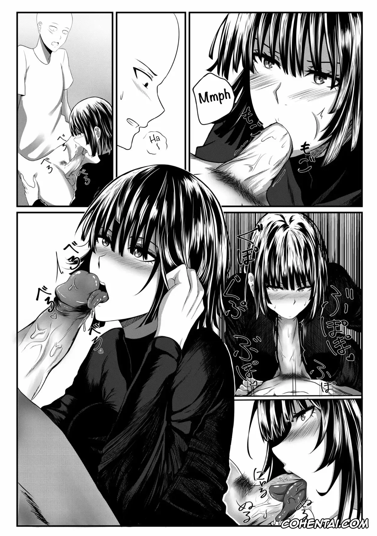 One Punch Man hentai, Jigoku no Fubuki hentai, Saitama hentai, ONE THRUST-MAN (One Punch Man), pagina 9