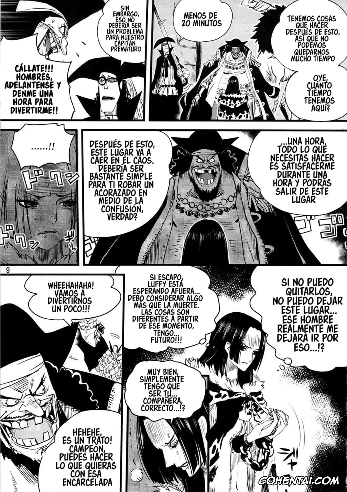 One Piece hentai, Boa Hancock hentai, Kalifa hentai, Marshall D. Teach | Blackbeard hentai, Nico Robin hentai, Zoku Onnagoroshi Hebi no Jigoku (One Piece), pagina 6