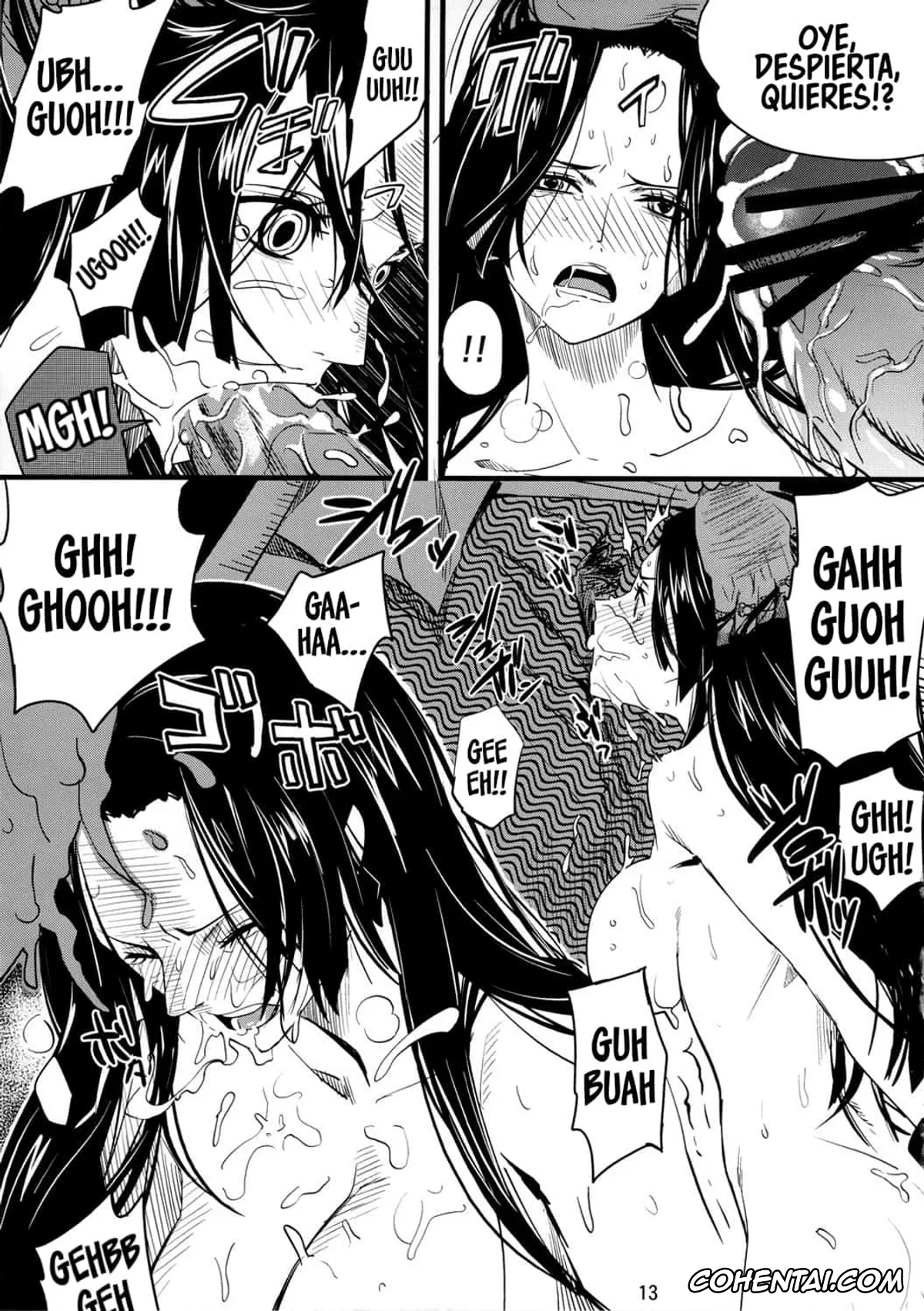 One Piece xxx, Boa Hancock xxx, Kalifa xxx, Marshall D. Teach | Blackbeard xxx, Nico Robin xxx, Zoku Onnagoroshi Hebi no Jigoku (One Piece), pagina 10