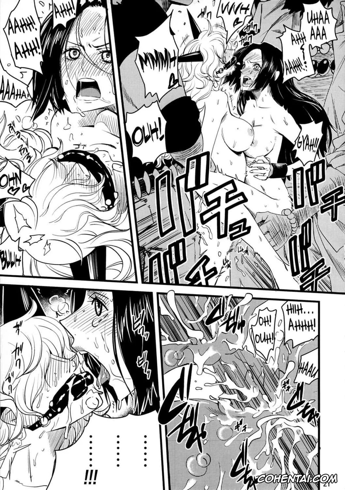 One Piece hentai, Boa Hancock hentai, Kalifa hentai, Marshall D. Teach | Blackbeard hentai, Nico Robin hentai, Zoku Onnagoroshi Hebi no Jigoku (One Piece), pagina 18