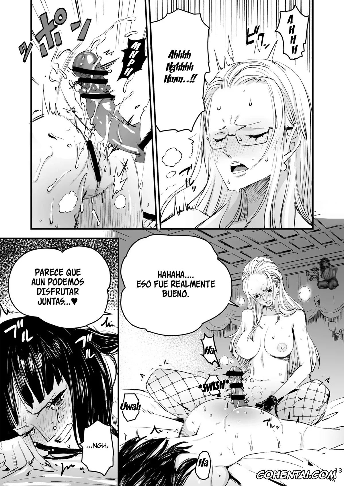 One Piece xxx, Kalifa xxx, Nico Robin xxx, Awa no Hana (One Piece), pagina 13