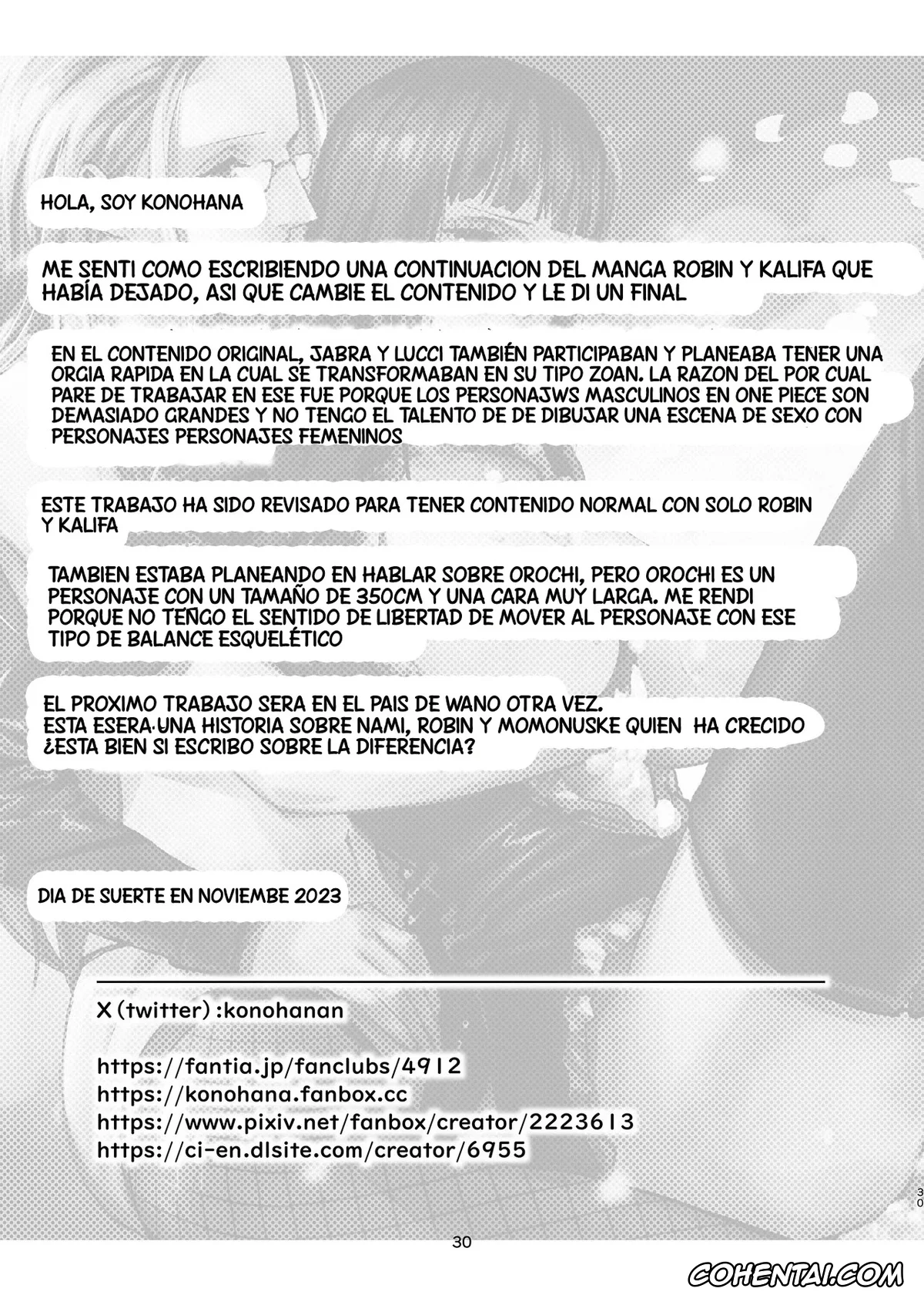 One Piece hentai, Kalifa hentai, Nico Robin hentai, Awa no Hana (One Piece), pagina 30