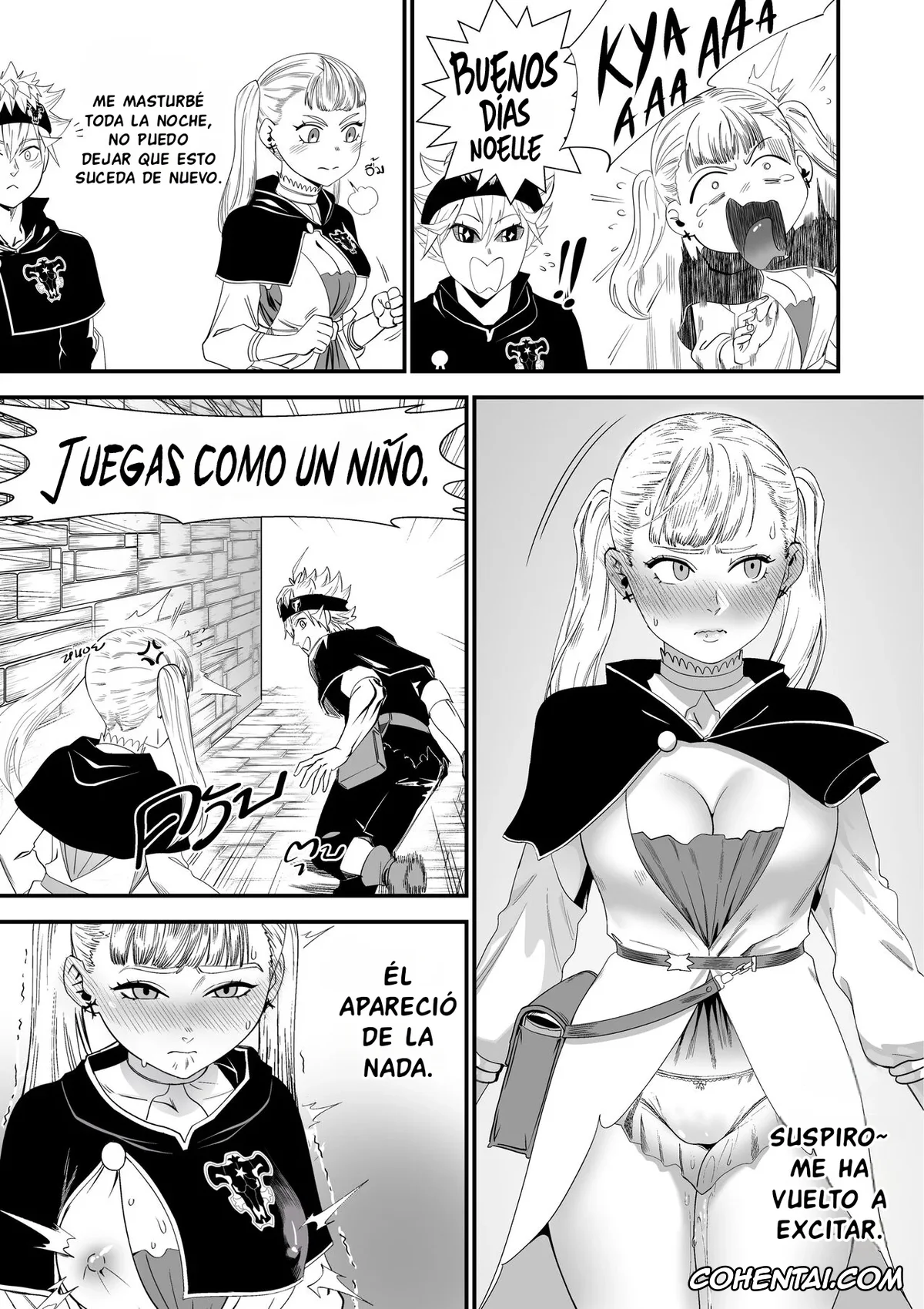 Black Clover porno, Asta porno, Mimosa Vermillion porno, Noelle Silva porno, BLACK CLOVER PORN BOOK (Black Clover), pagina 5