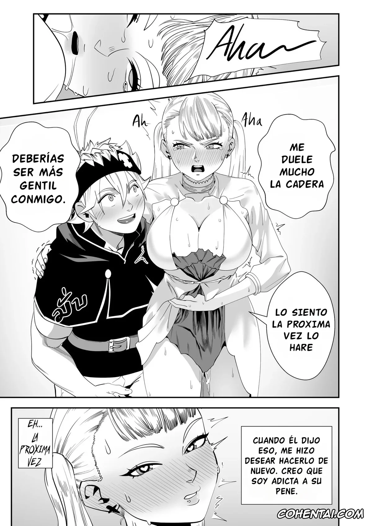 Black Clover xxx, Asta xxx, Mimosa Vermillion xxx, Noelle Silva xxx, BLACK CLOVER PORN BOOK (Black Clover), pagina 19