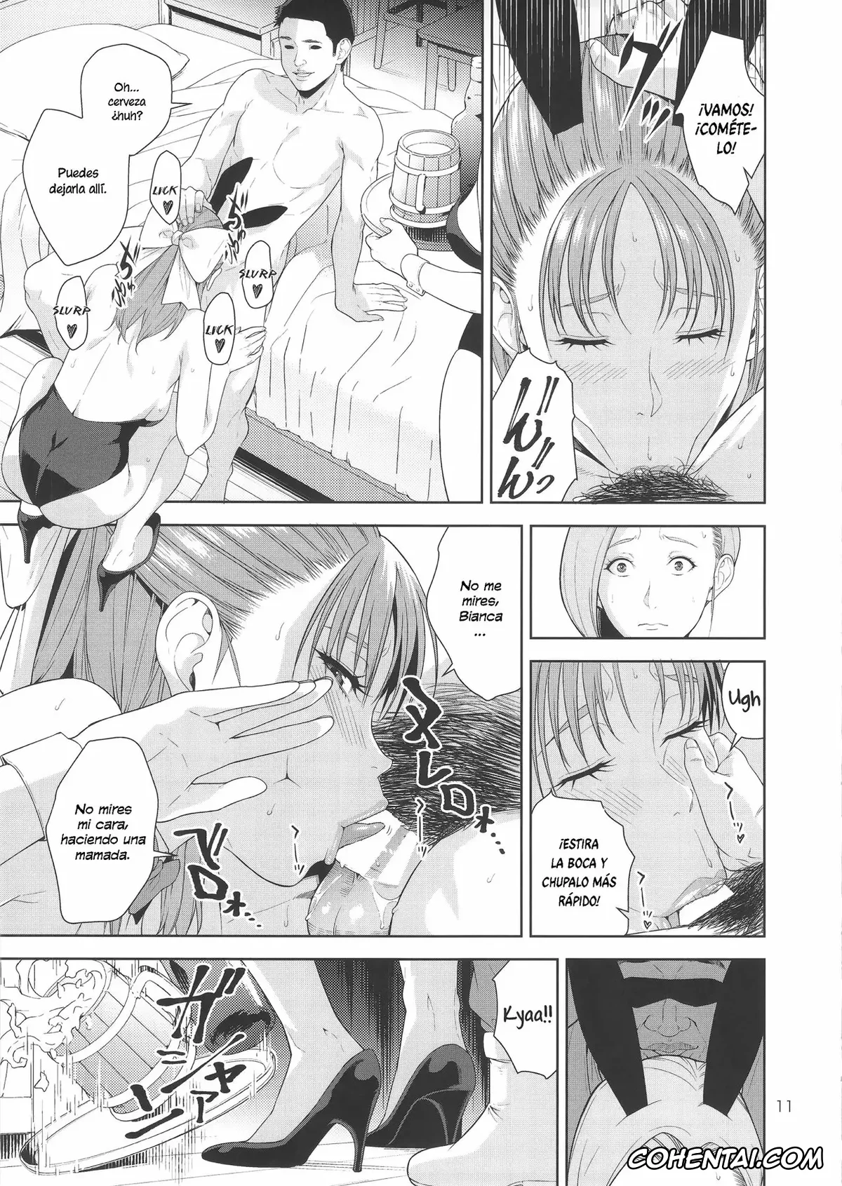 Dragon Quest V xxx, Bianca Whitaker xxx, Nera Briscoletti xxx, Tenkuu no Shoufu (Dragon Quest V), pagina 10