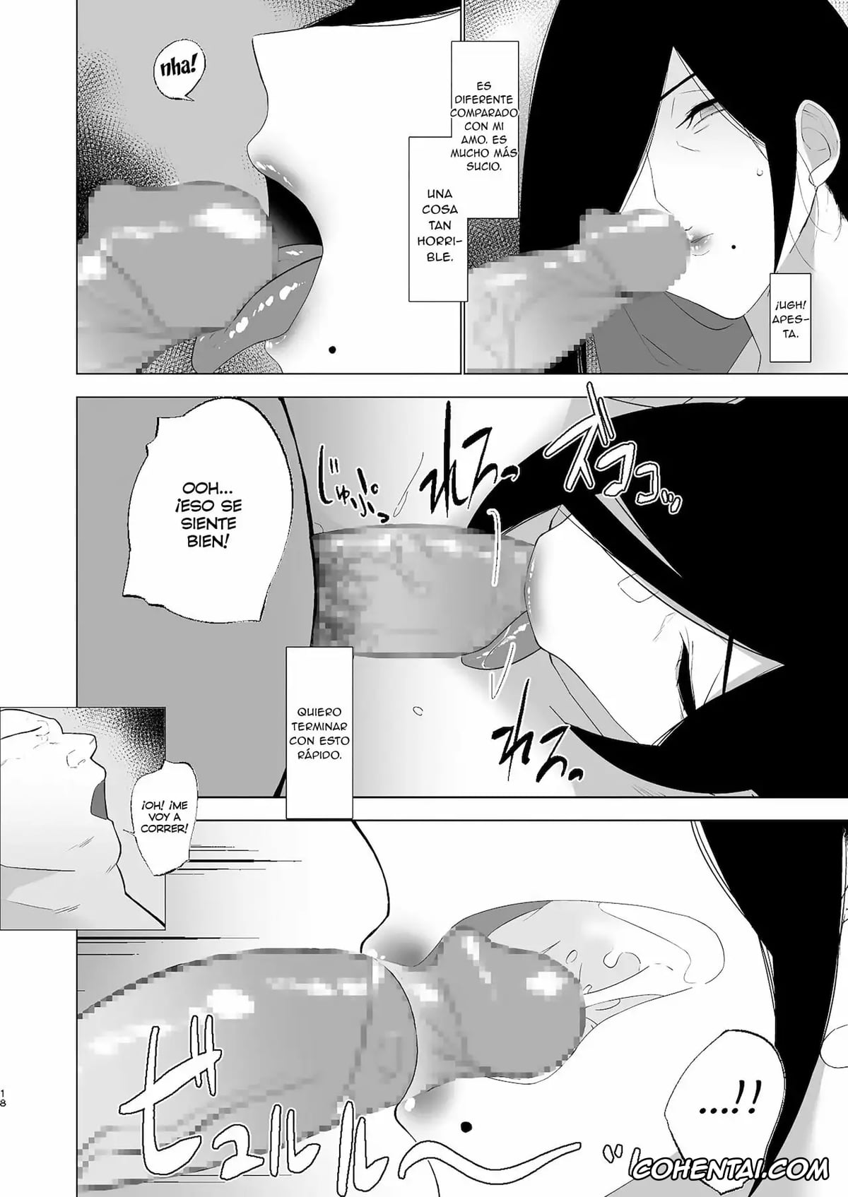 Original porno, Baku Maid Oba-san Kairaku ni Otsu, pagina 17