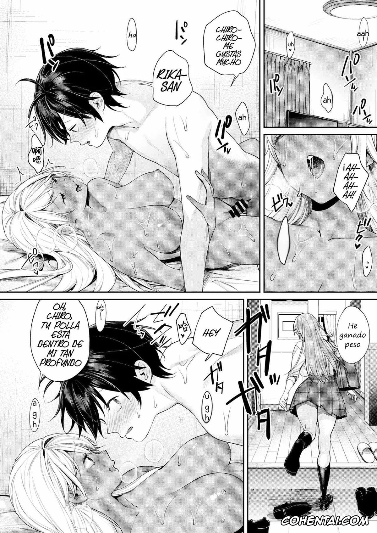 Original hentai, Shirokuro Kanojo ga Dekita Riyuu, pagina 9