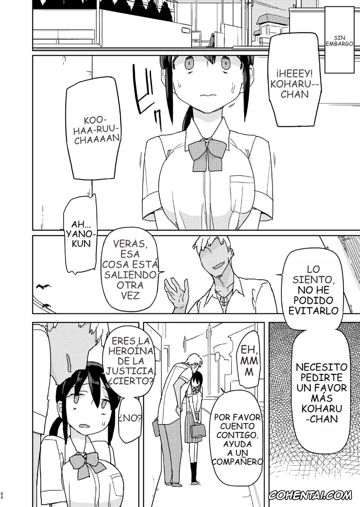 Original hentai, Ore ga Ijimeteta Onna ga Henshin Heroine ni Natta node, pagina 3
