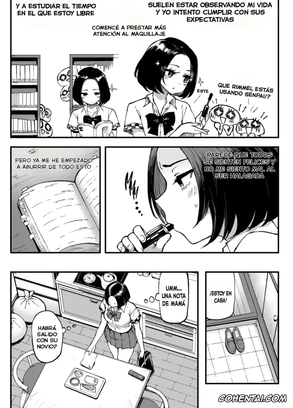 Original hentai, Miharu no Hajimete, pagina 6