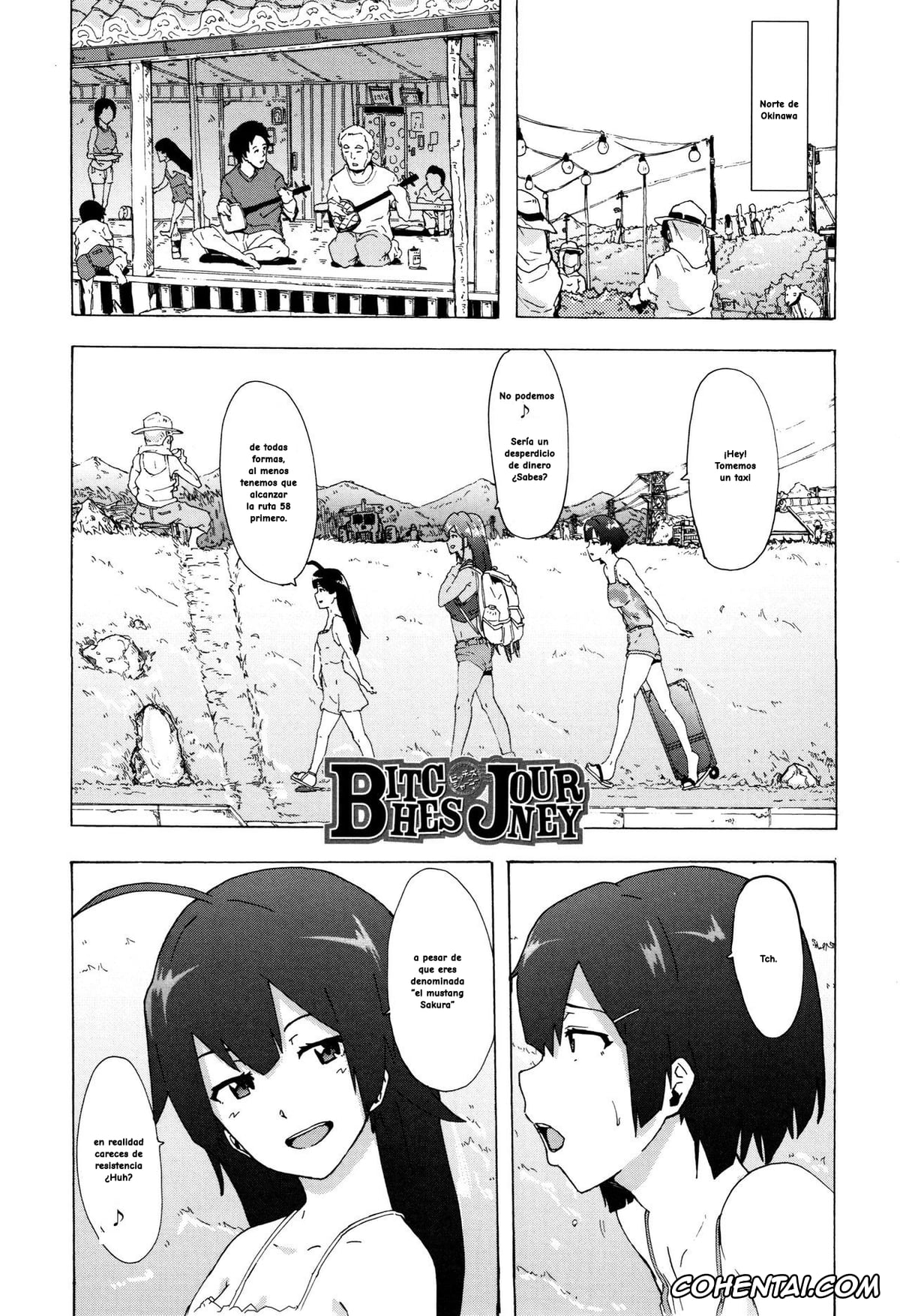 Original hentai, Bitches Journey Cap. 1, pagina 3