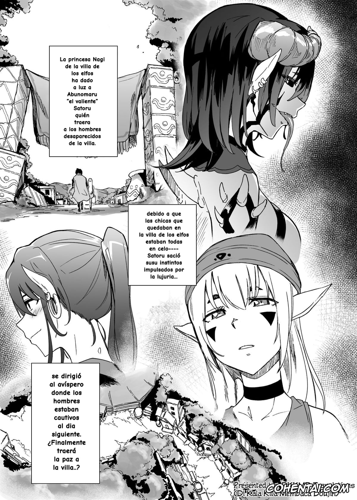 Original porno, Zetsurin Yuusha to Inran Mazoku, pagina 2