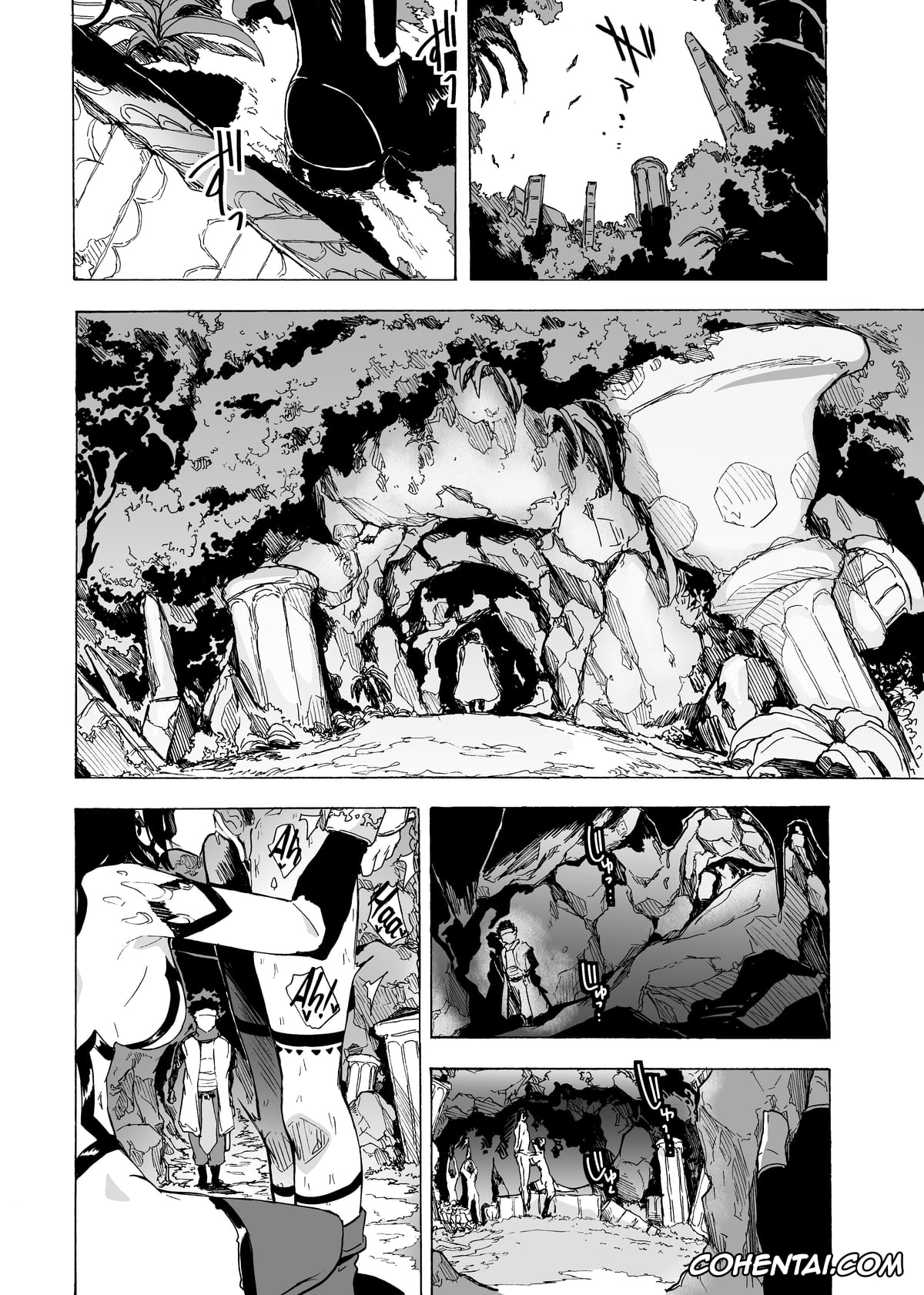 Original hentai, Zetsurin Yuusha to Inran Mazoku, pagina 3