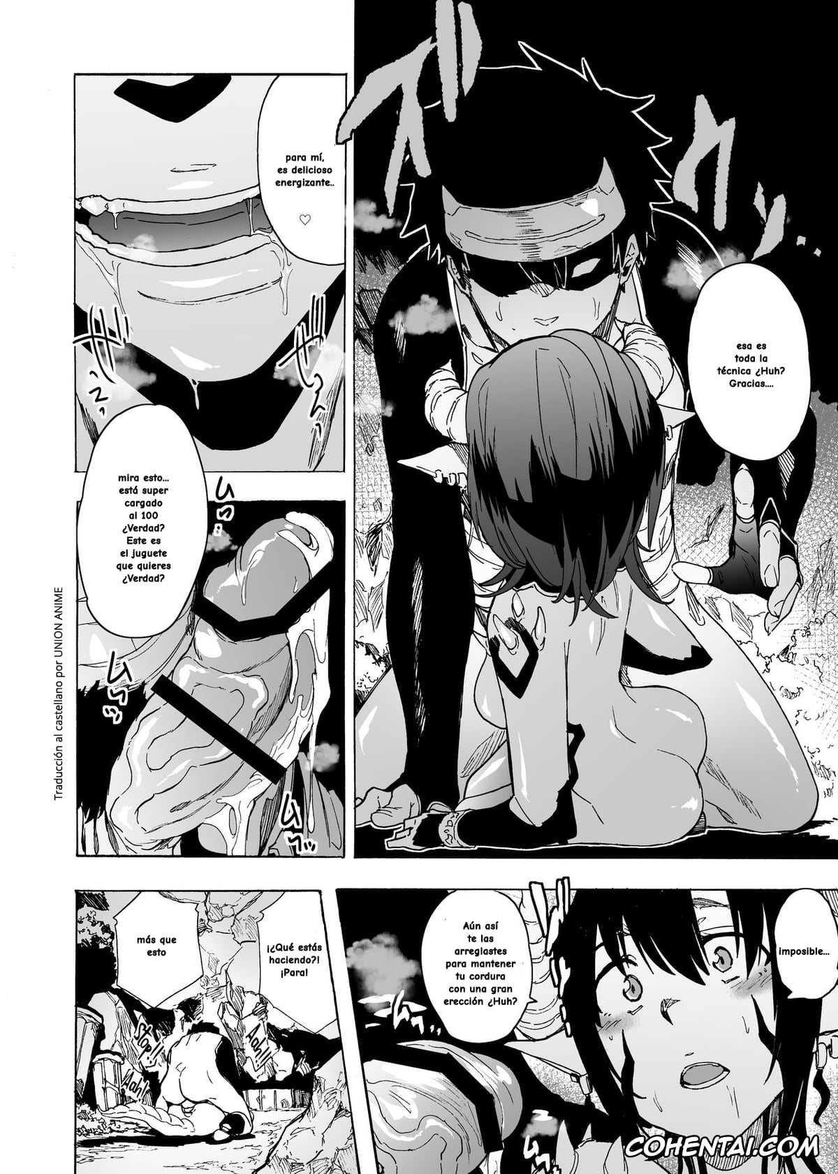 Original hentai, Zetsurin Yuusha to Inran Mazoku, pagina 15