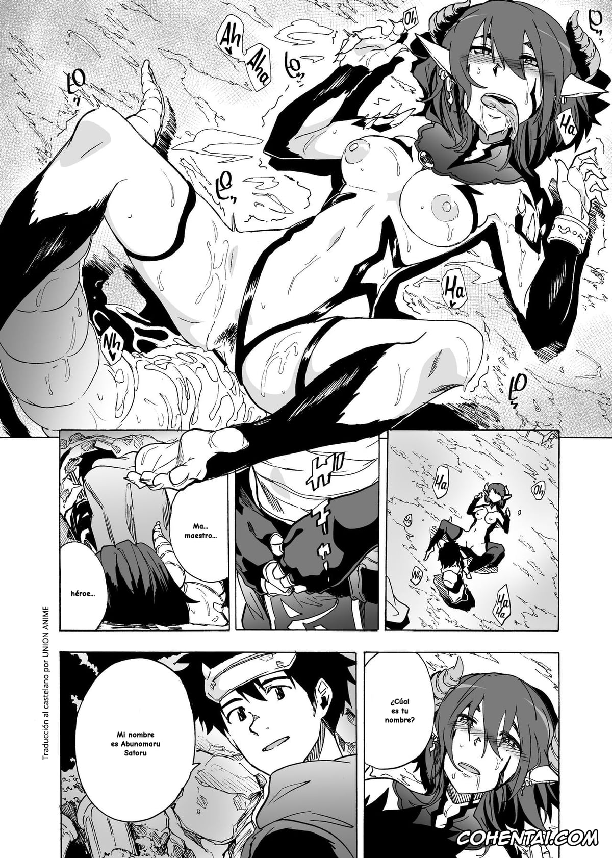 Original hentai, Zetsurin Yuusha to Inran Mazoku, pagina 21