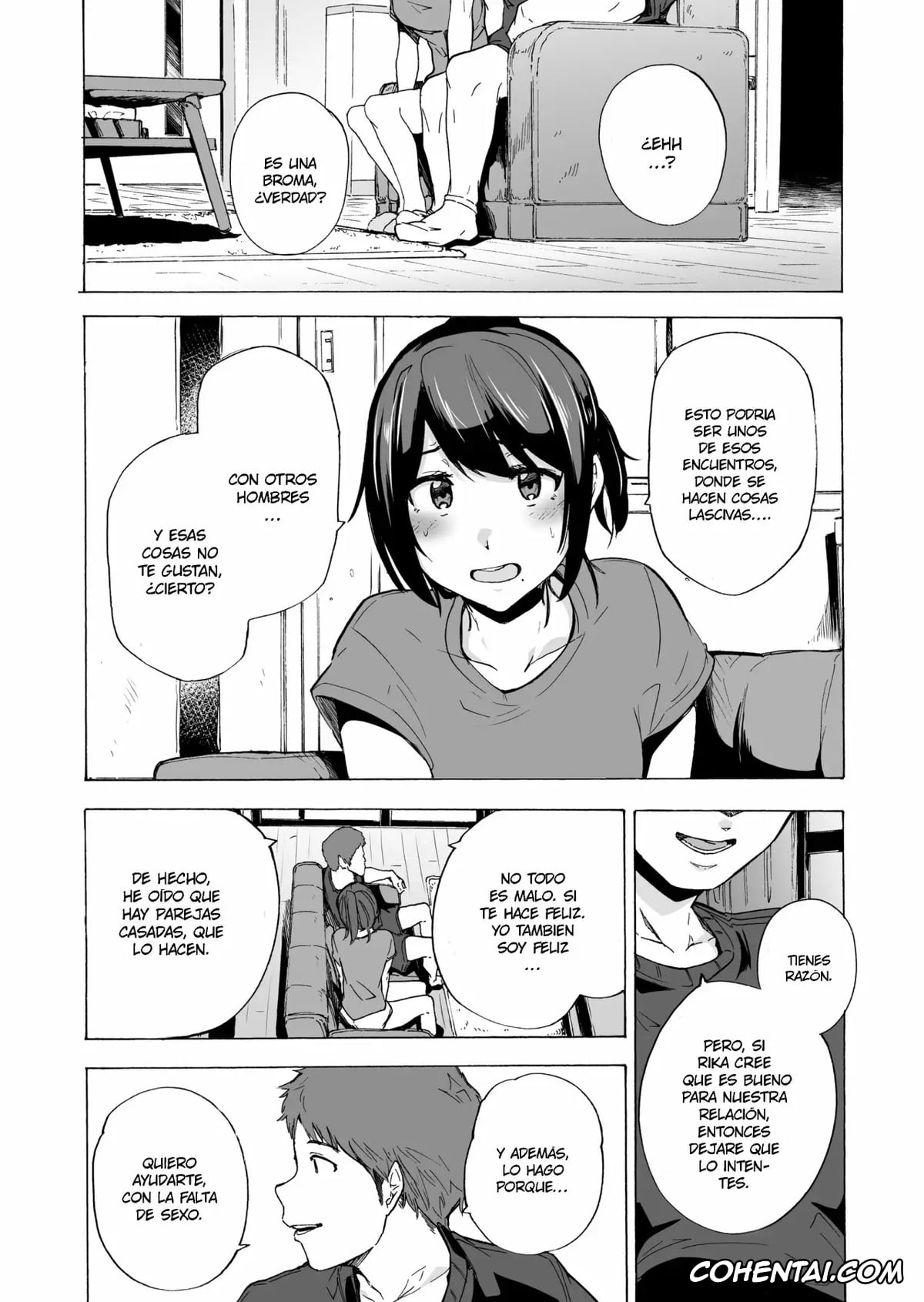 Original hentai, Otto Kounin Sex Advisor ni Hamatta Kekka 1 (Zenpen), pagina 9