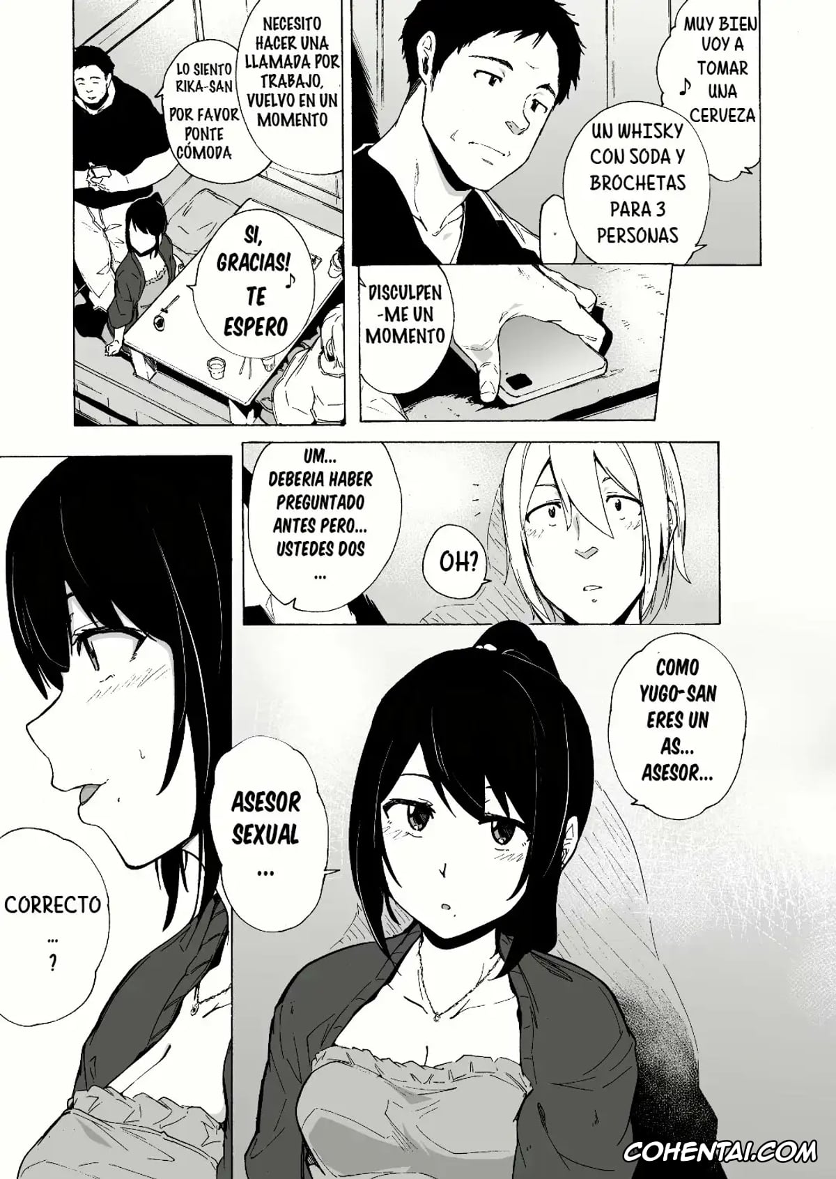 Original hentai, Otto Kounin Sex Advisor ni Hamatta Kekka 2 (Chuuhen), pagina 9