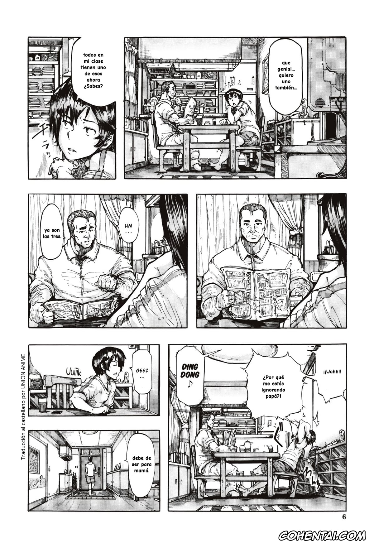 Manga porno, Tankoubon porno, Juurin no Ame, pagina 8