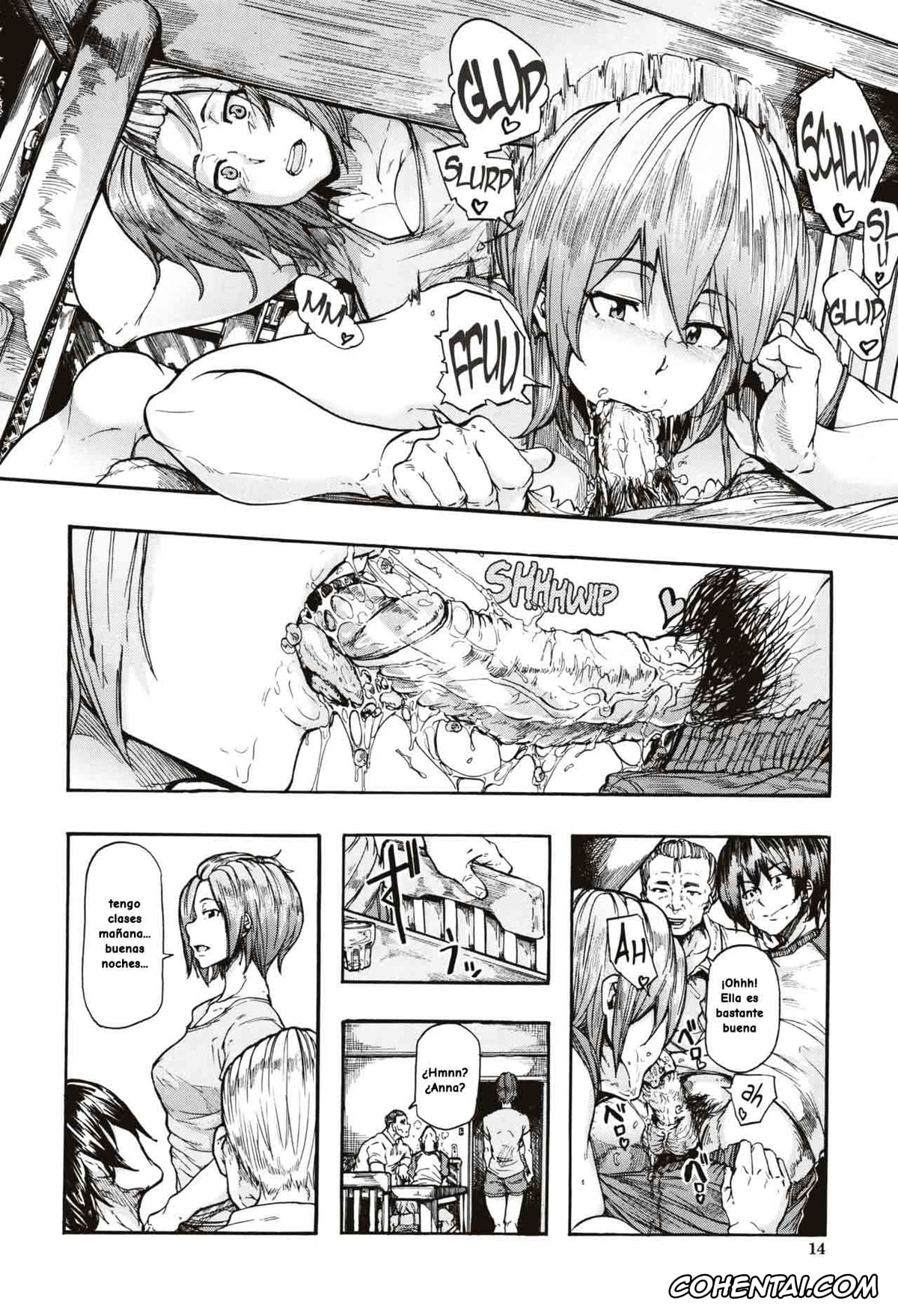 Manga xxx, Tankoubon xxx, Juurin no Ame, pagina 16