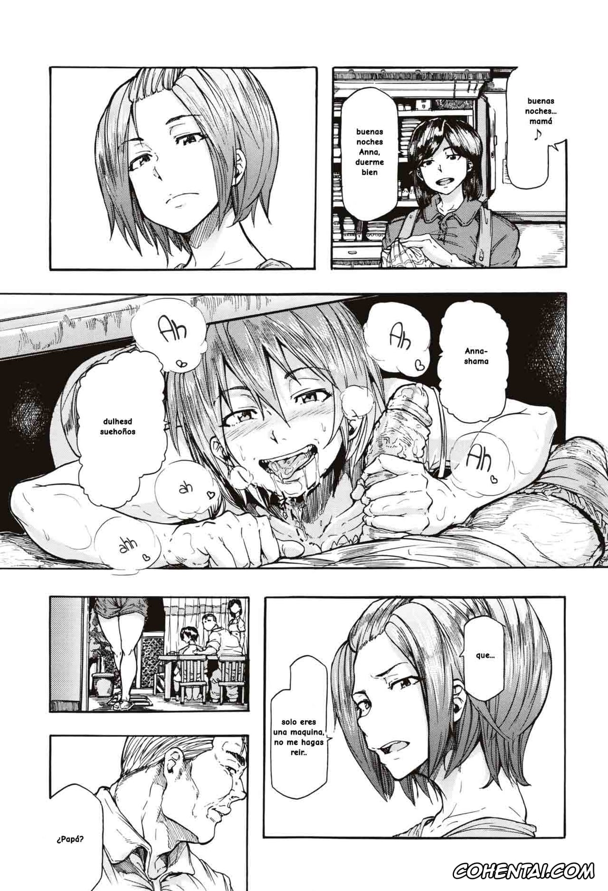 Manga porno, Tankoubon porno, Juurin no Ame, pagina 17