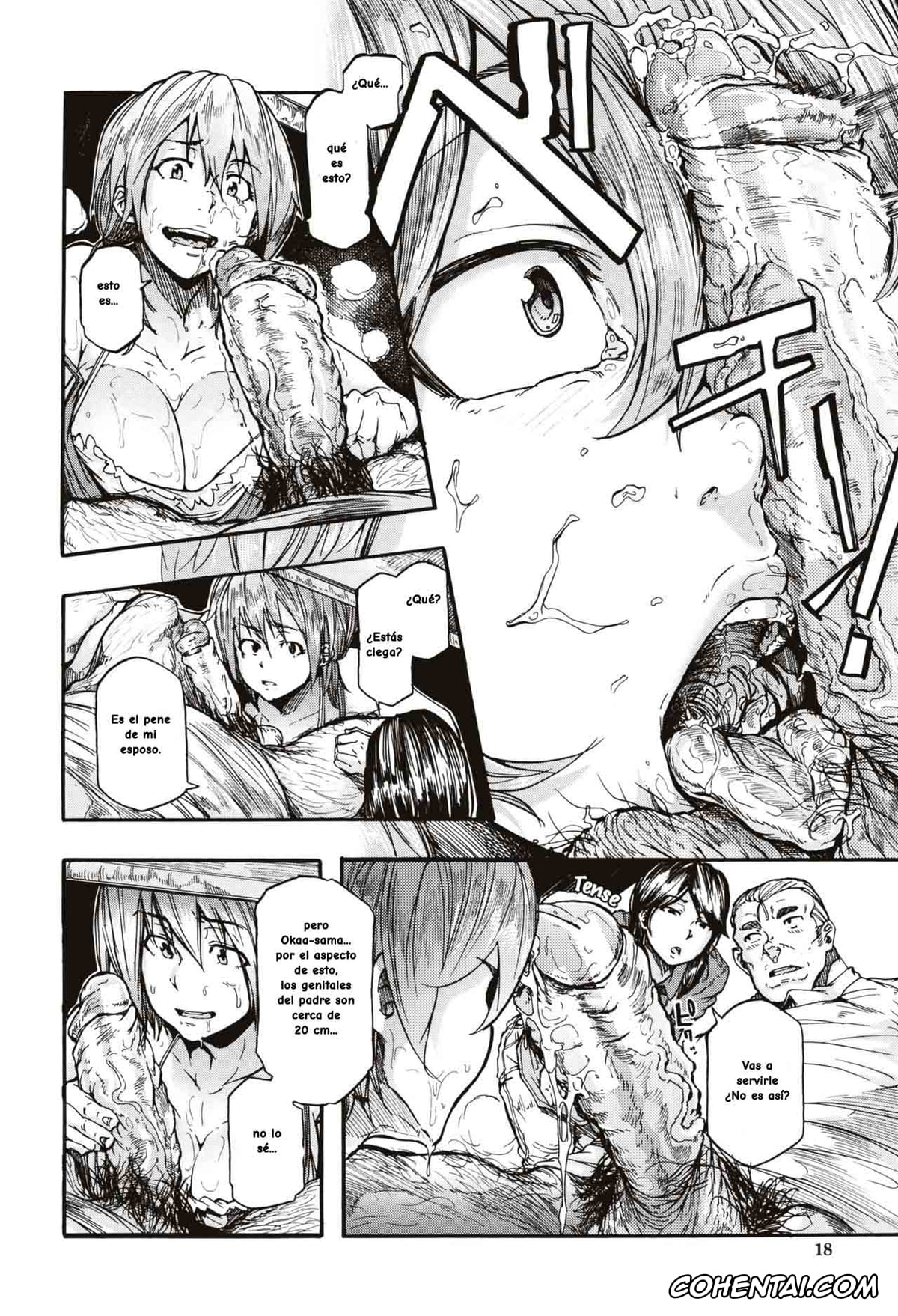 Manga porno, Tankoubon porno, Juurin no Ame, pagina 20