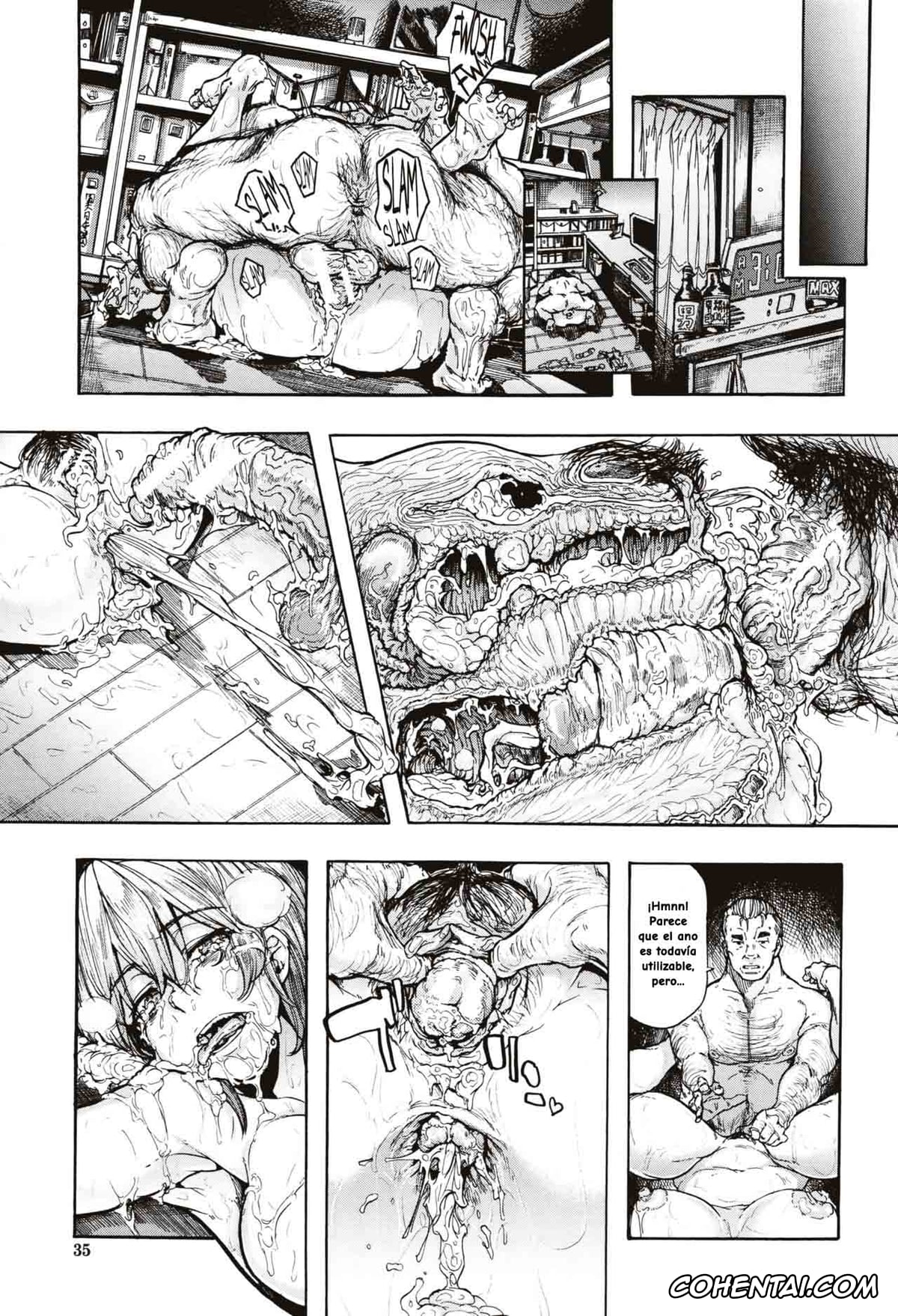 Manga xxx, Tankoubon xxx, Juurin no Ame, pagina 37
