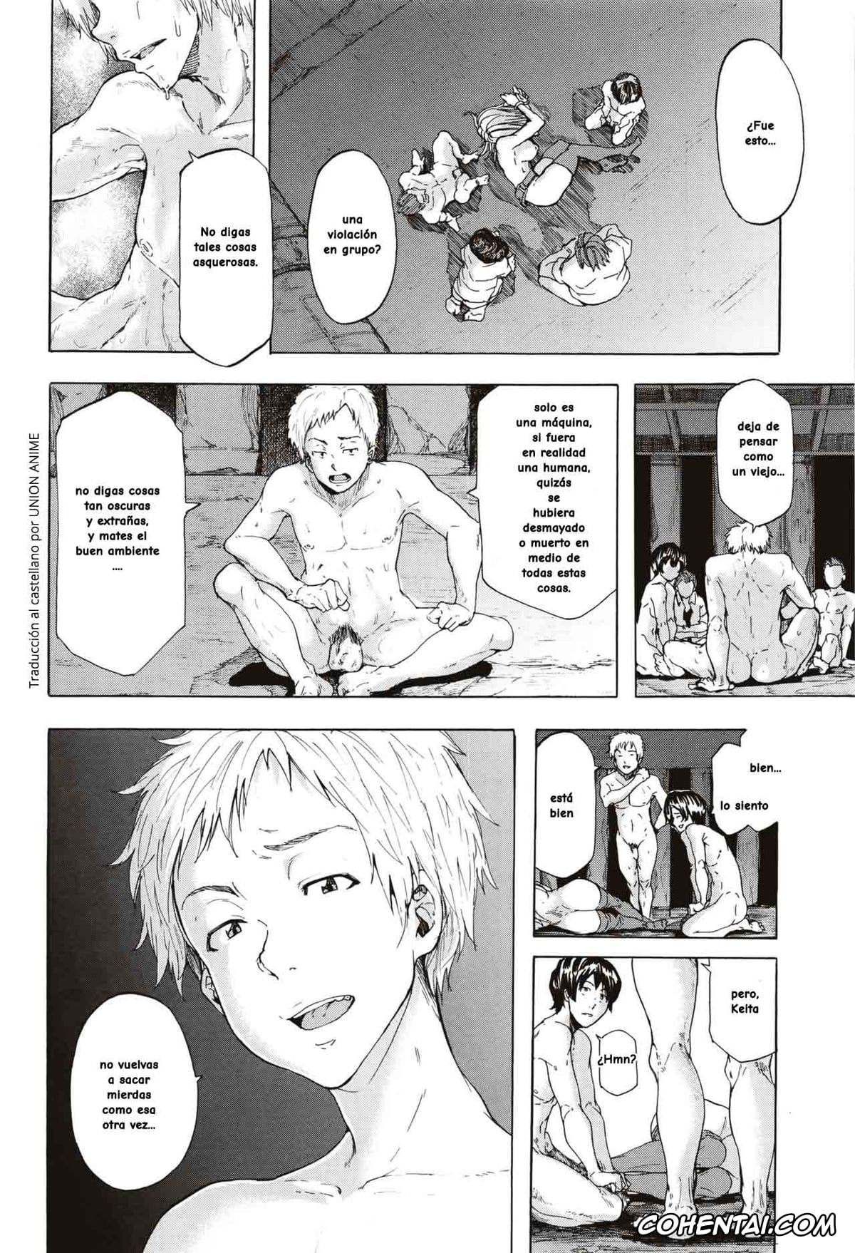Manga xxx, Tankoubon xxx, Juurin no Ame, pagina 79