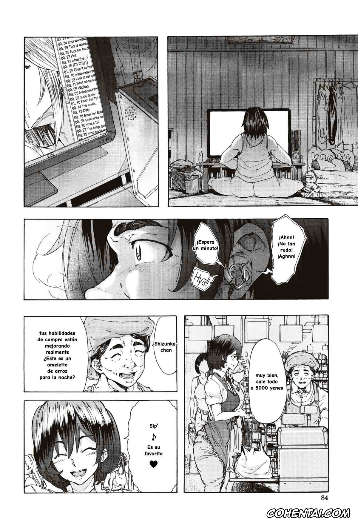 Manga xxx, Tankoubon xxx, Juurin no Ame, pagina 85