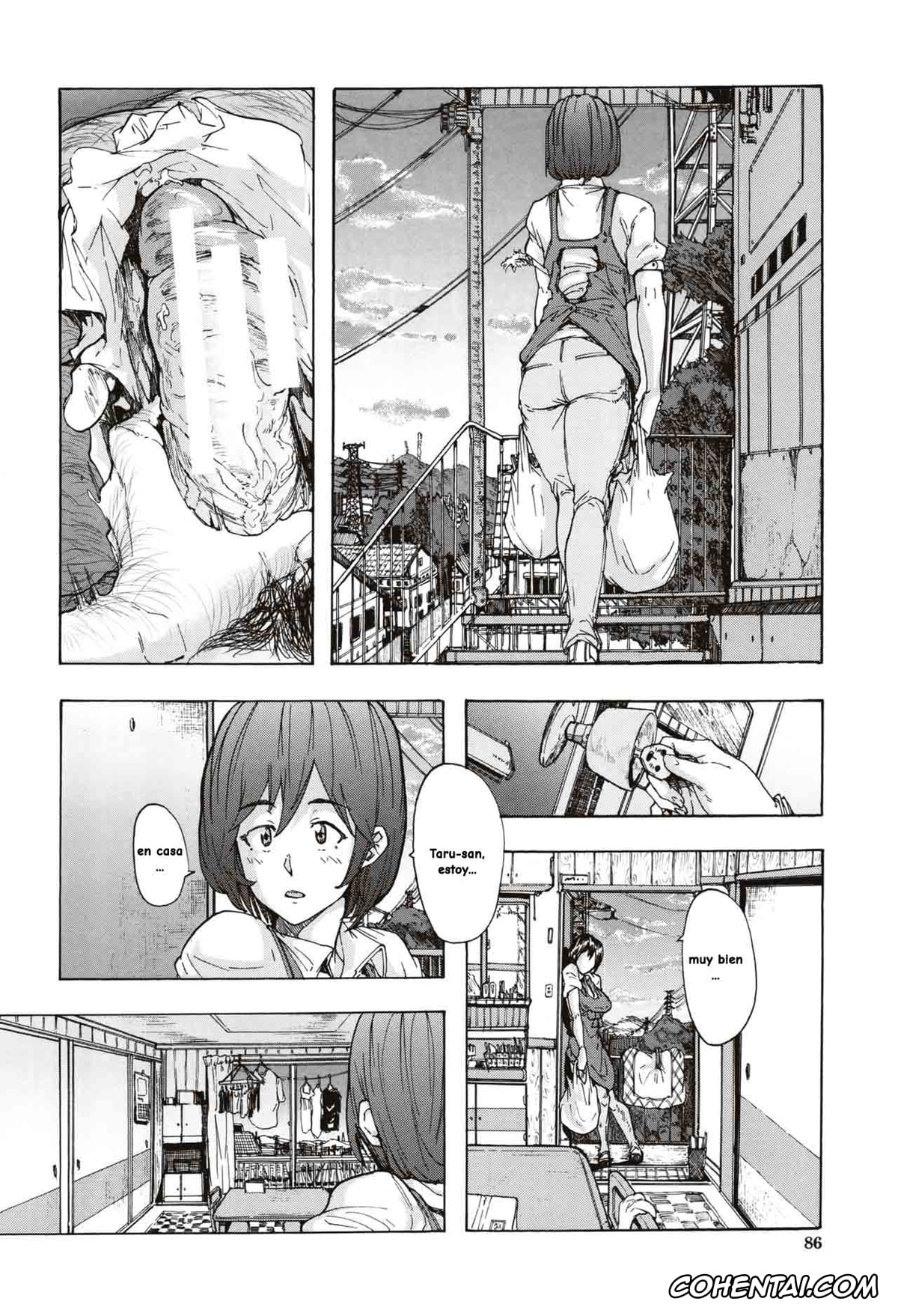 Manga hentai, Tankoubon hentai, Juurin no Ame, pagina 87