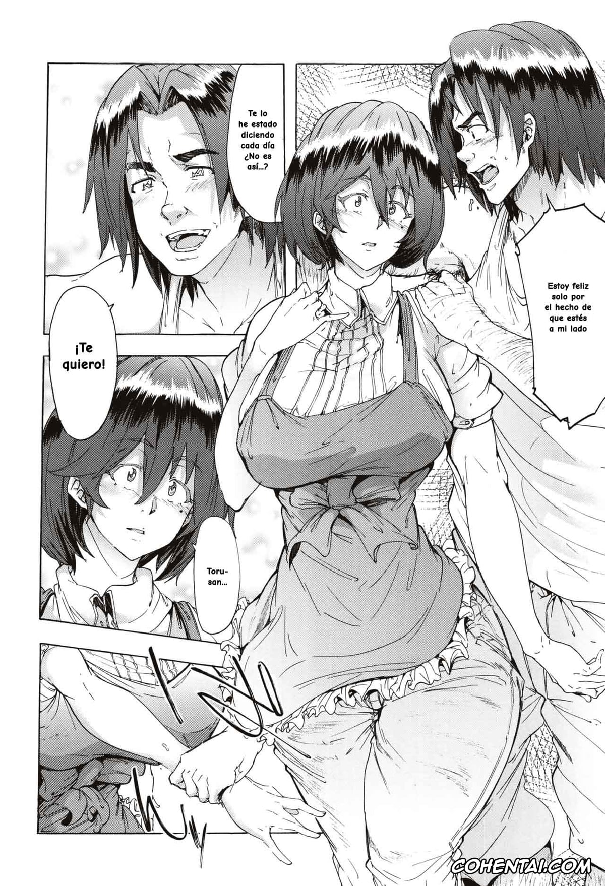 Manga xxx, Tankoubon xxx, Juurin no Ame, pagina 91
