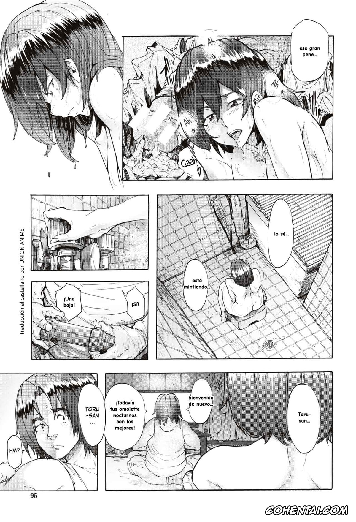 Manga hentai, Tankoubon hentai, Juurin no Ame, pagina 96