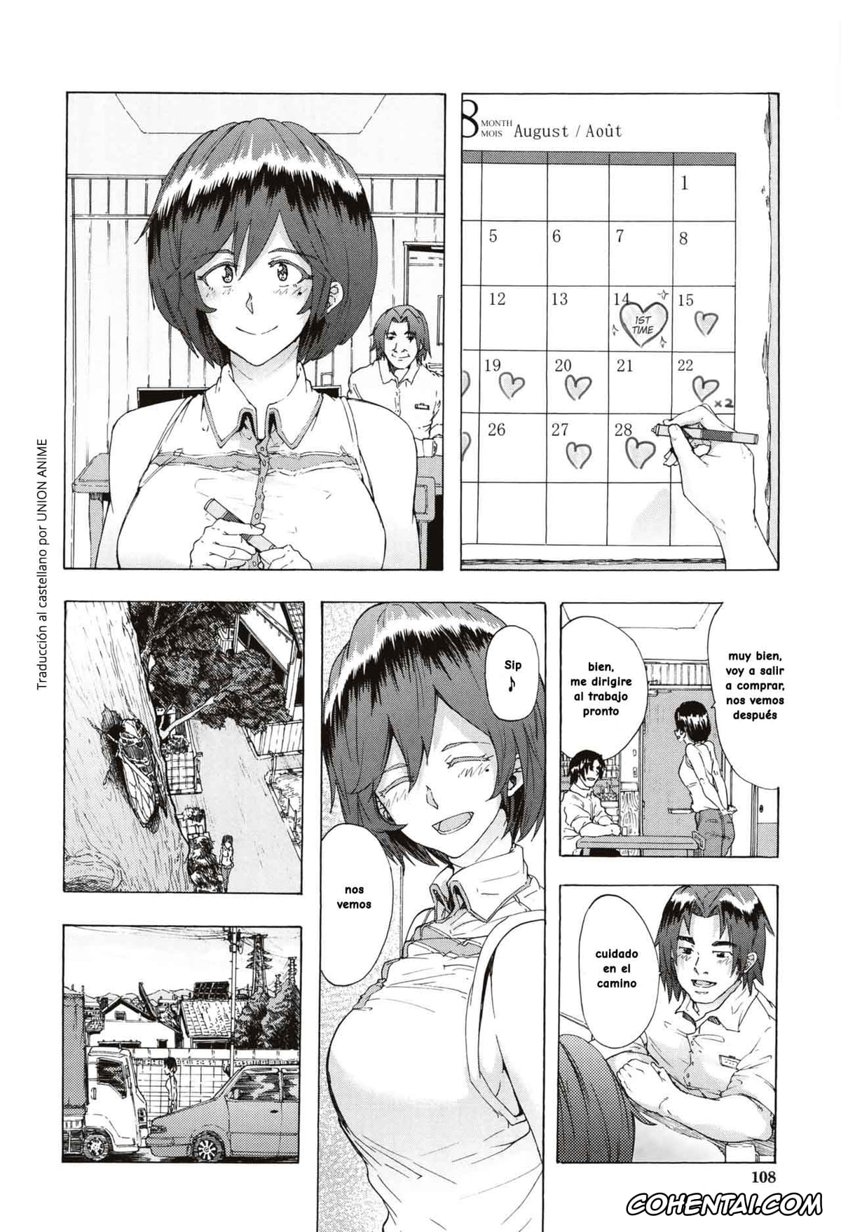 Manga xxx, Tankoubon xxx, Juurin no Ame, pagina 109