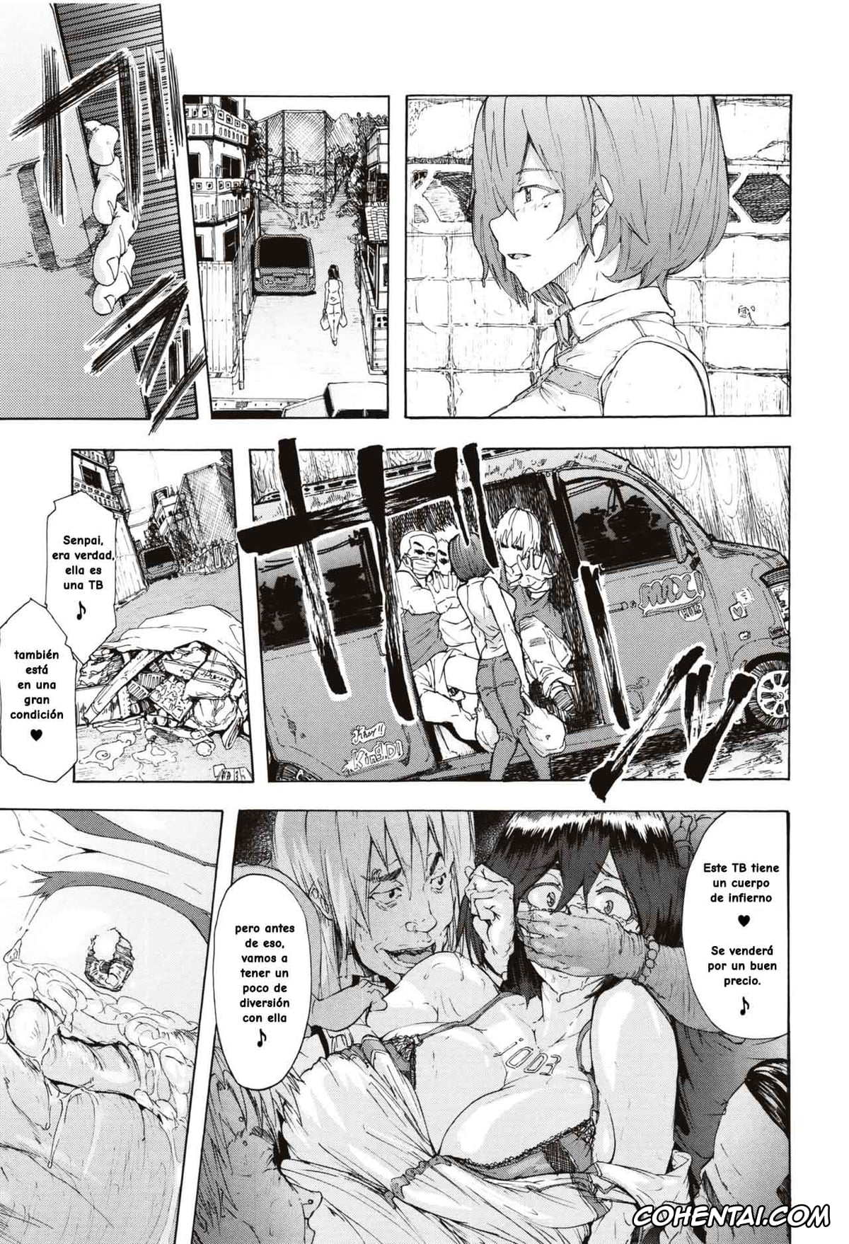 Manga porno, Tankoubon porno, Juurin no Ame, pagina 110