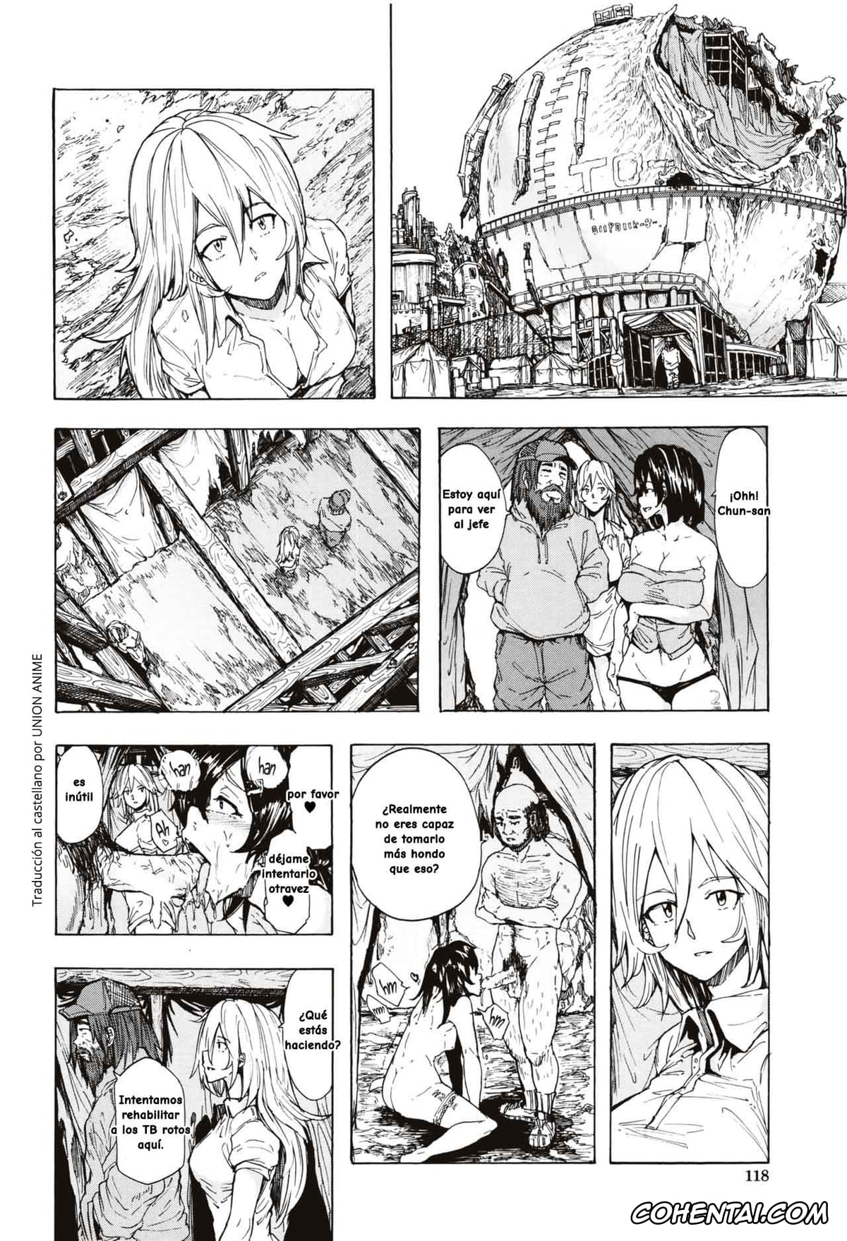 Manga xxx, Tankoubon xxx, Juurin no Ame, pagina 118