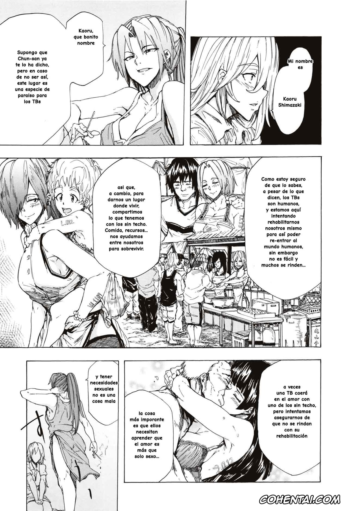 Manga xxx, Tankoubon xxx, Juurin no Ame, pagina 121
