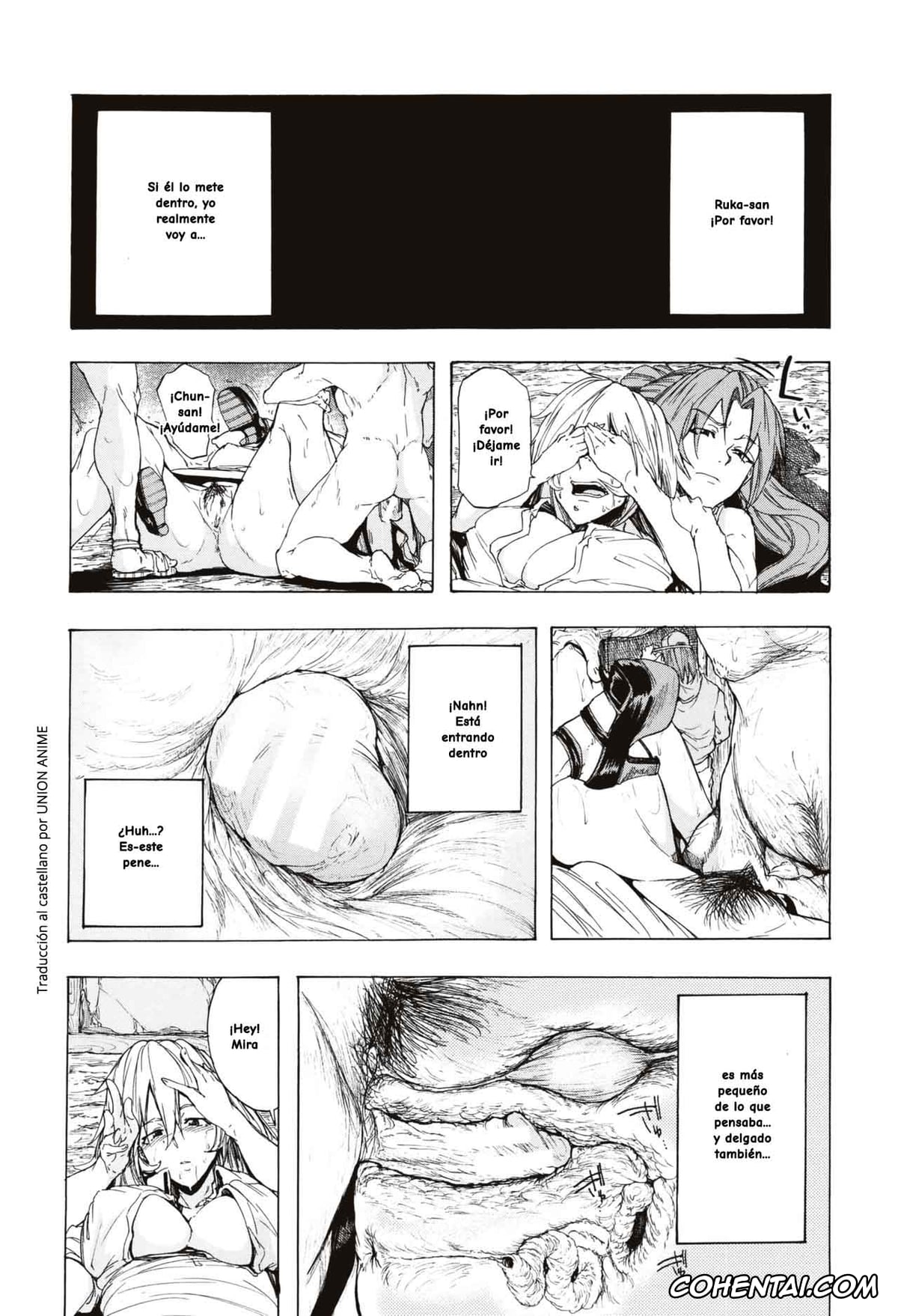 Manga porno, Tankoubon porno, Juurin no Ame, pagina 125