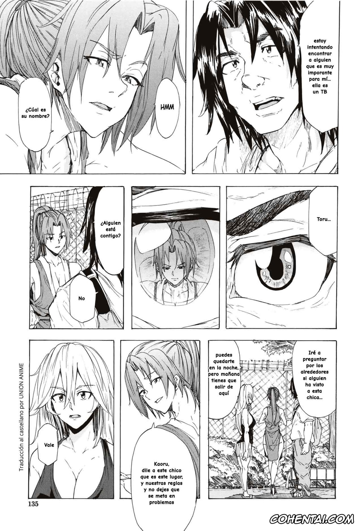 Manga hentai, Tankoubon hentai, Juurin no Ame, pagina 135