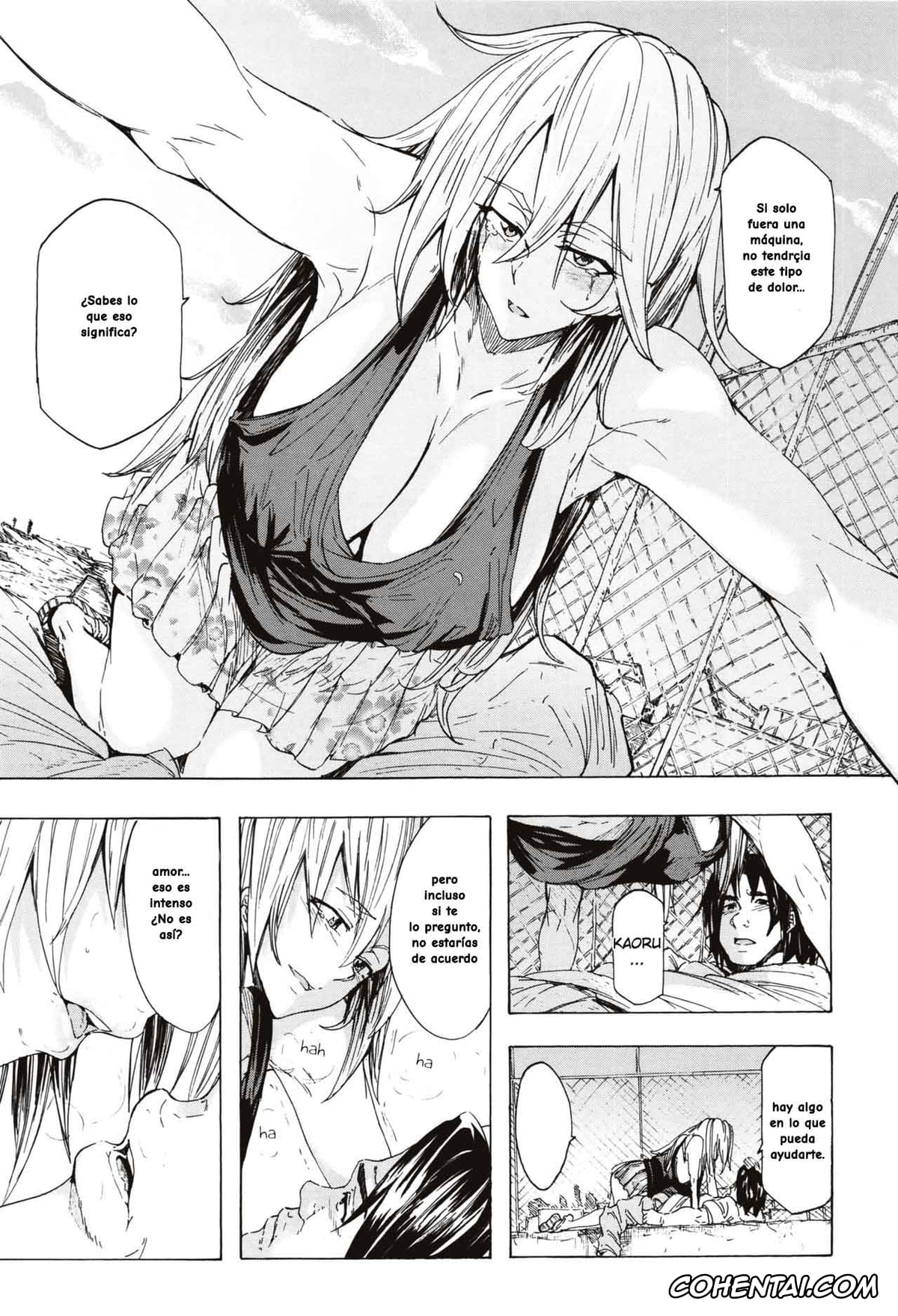 Manga porno, Tankoubon porno, Juurin no Ame, pagina 140