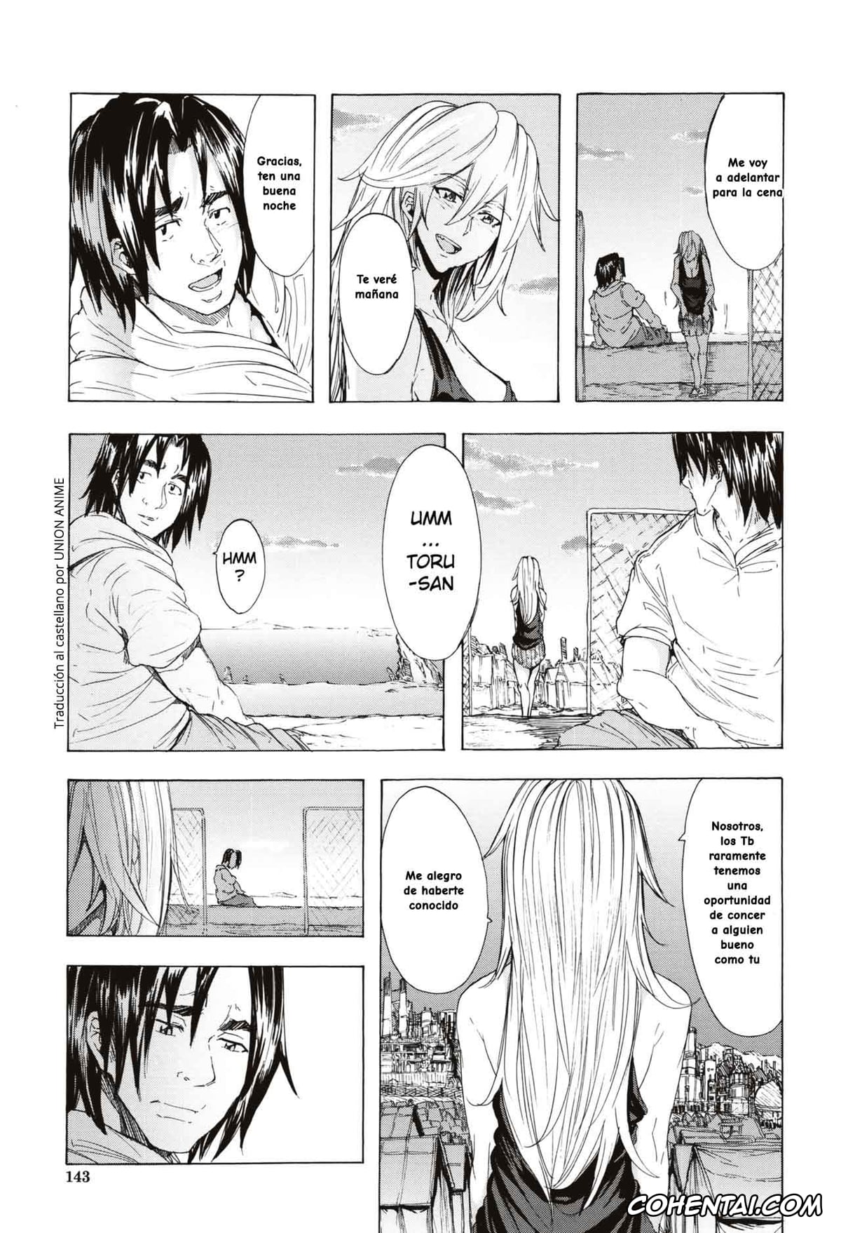 Manga xxx, Tankoubon xxx, Juurin no Ame, pagina 142