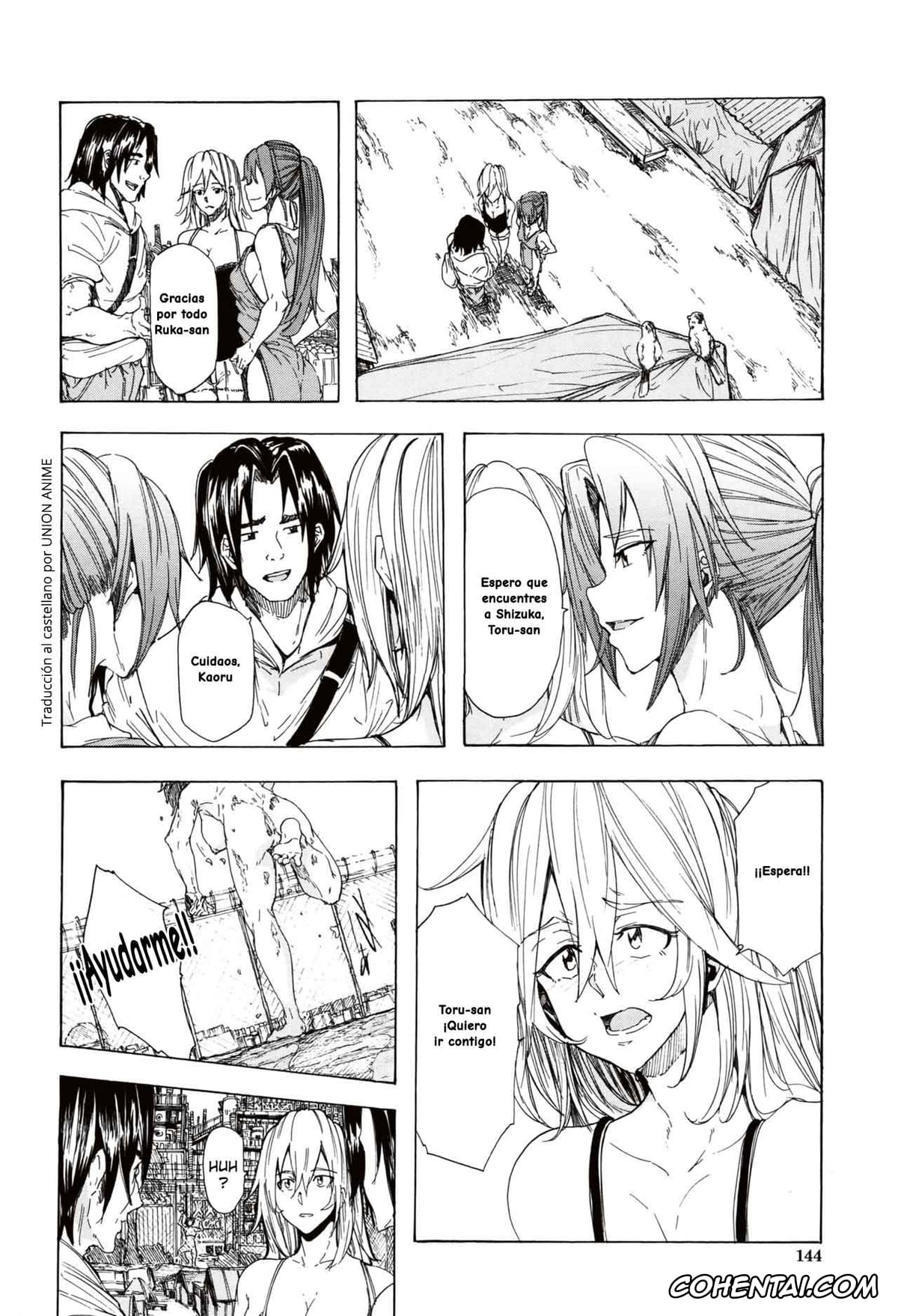 Manga porno, Tankoubon porno, Juurin no Ame, pagina 143