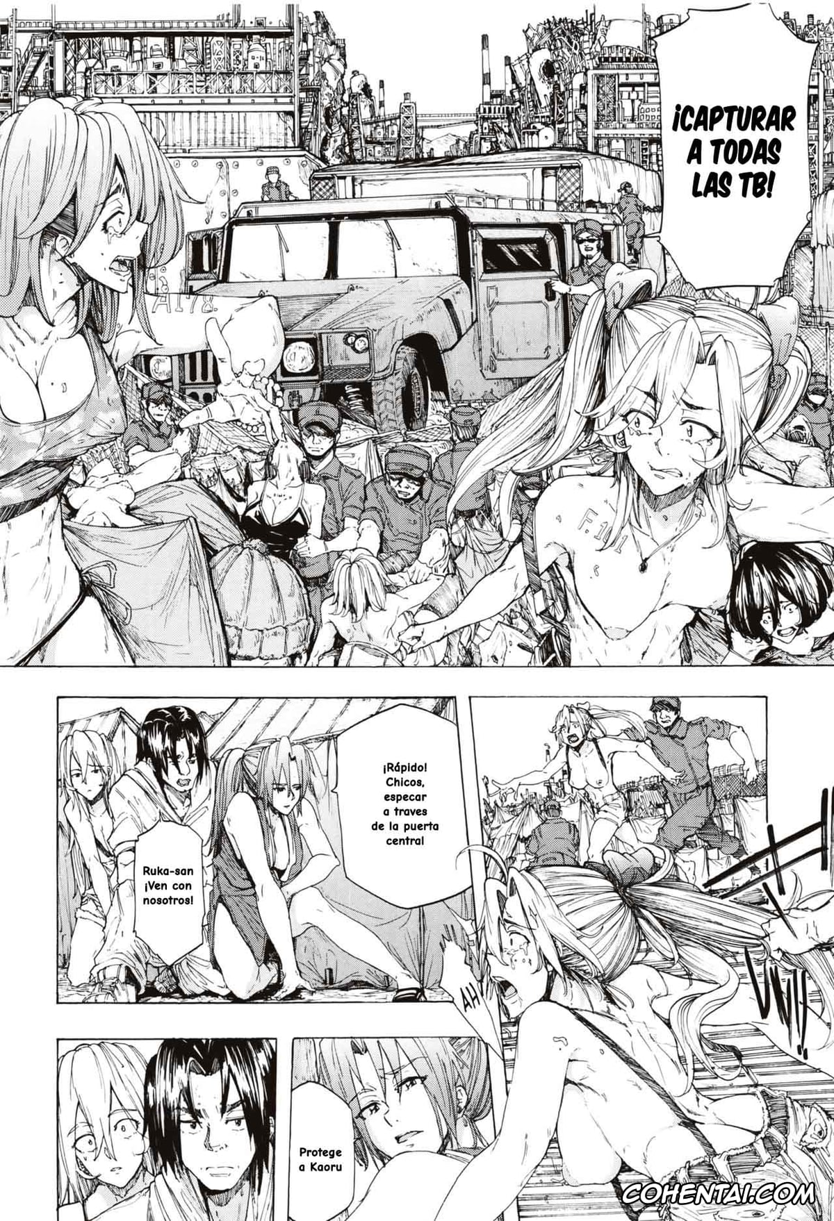 Manga xxx, Tankoubon xxx, Juurin no Ame, pagina 145