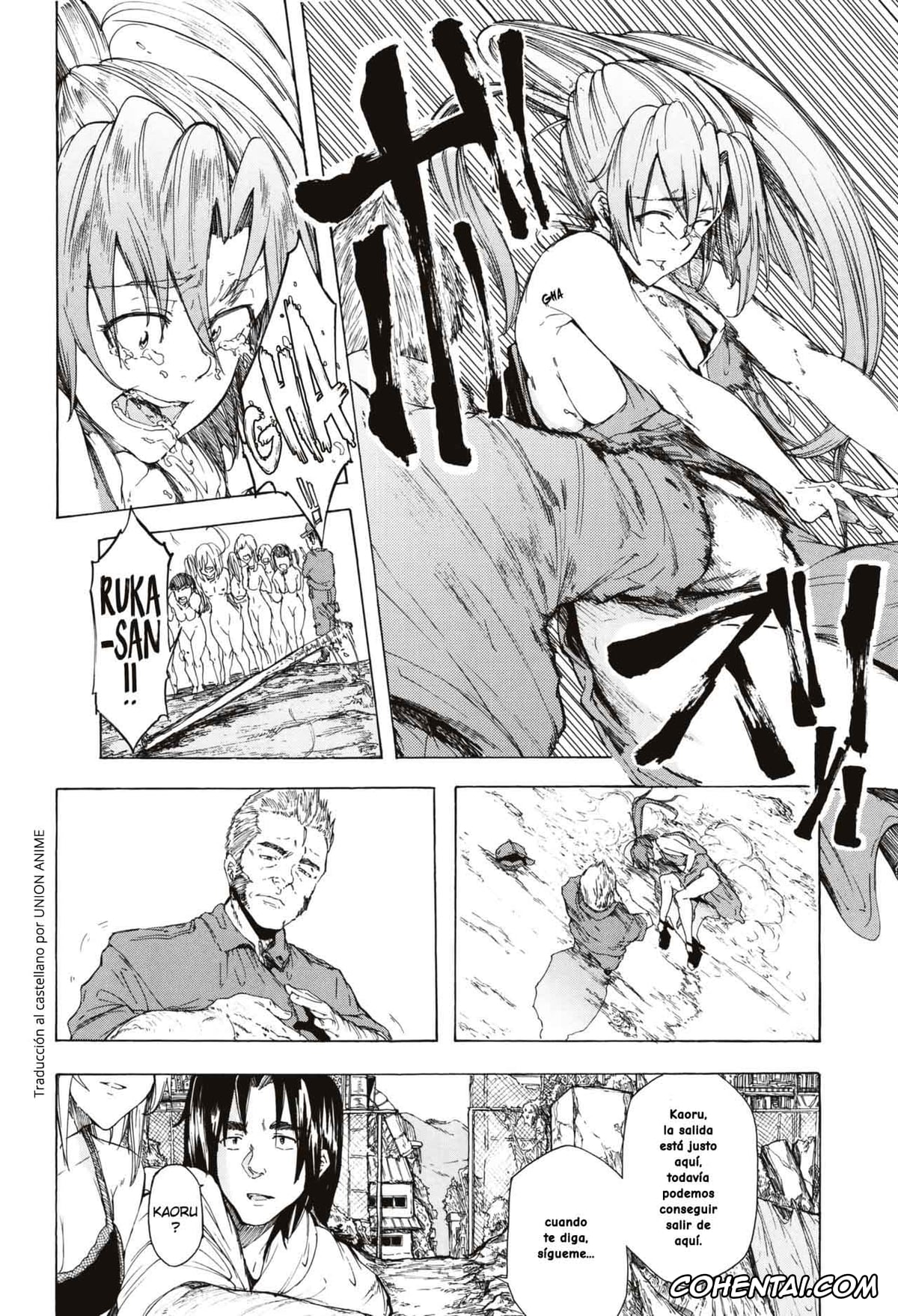 Manga porno, Tankoubon porno, Juurin no Ame, pagina 149