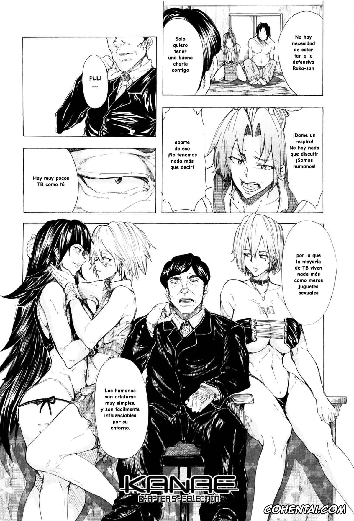 Manga xxx, Tankoubon xxx, Juurin no Ame, pagina 157