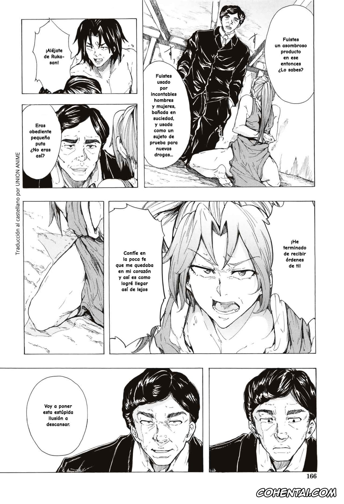 Manga hentai, Tankoubon hentai, Juurin no Ame, pagina 165