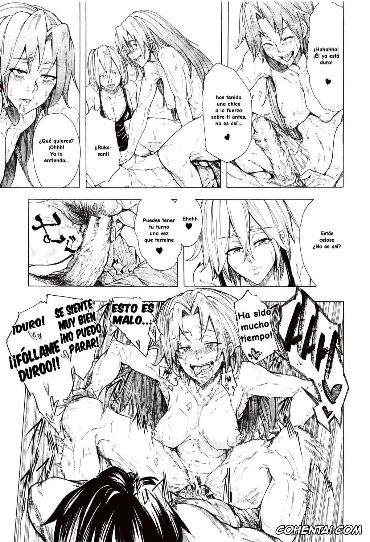 Manga porno, Tankoubon porno, Juurin no Ame, pagina 170