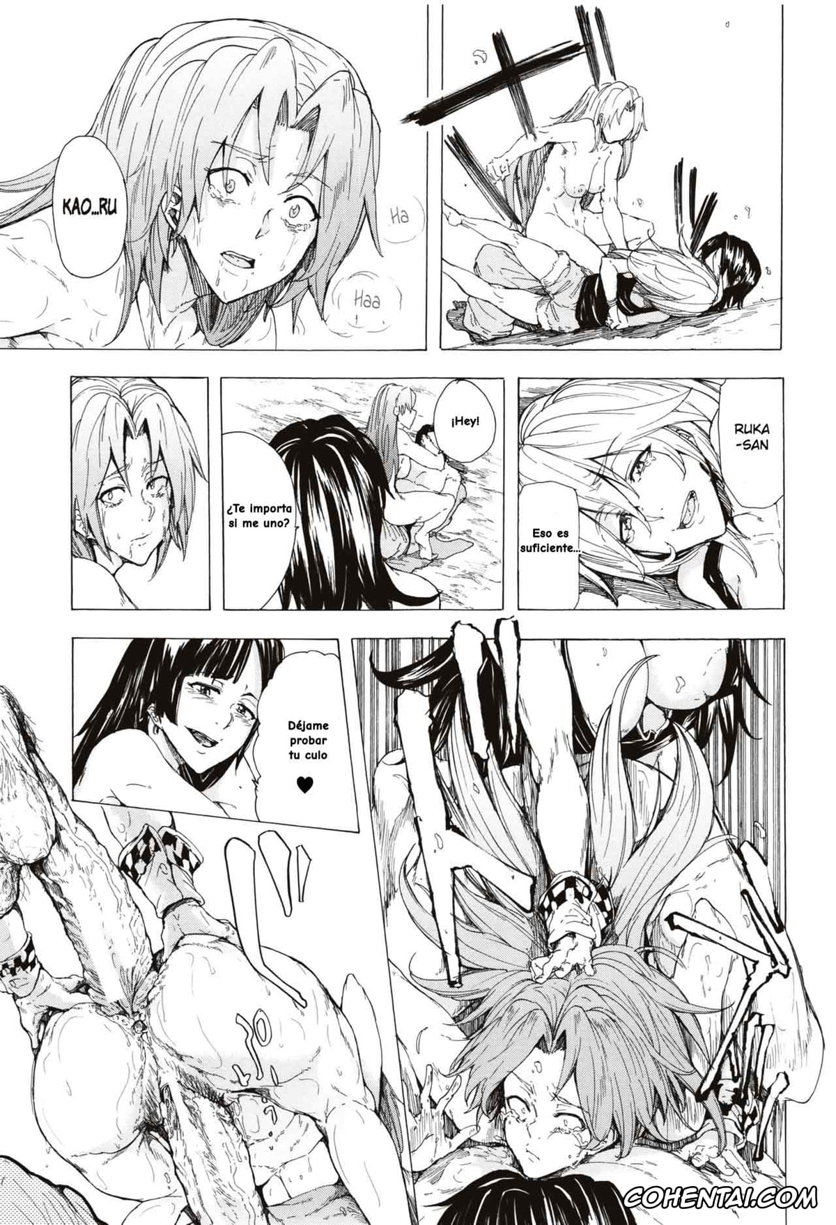Manga xxx, Tankoubon xxx, Juurin no Ame, pagina 172