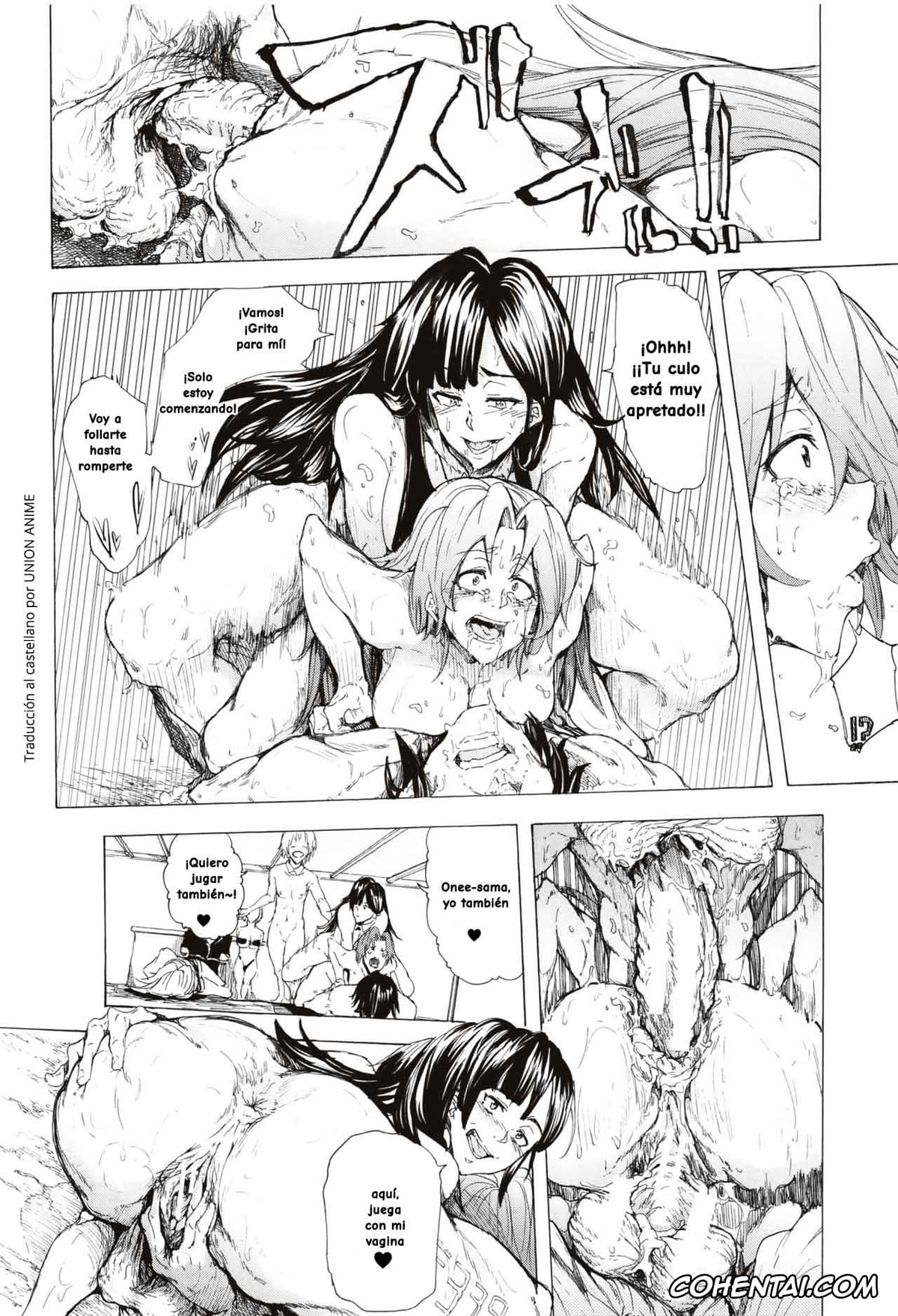 Manga porno, Tankoubon porno, Juurin no Ame, pagina 173