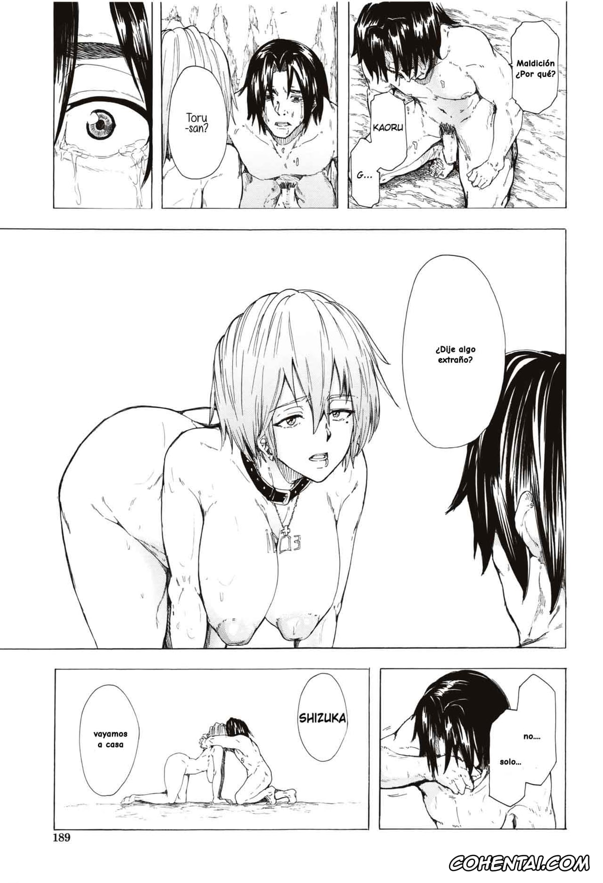Manga porno, Tankoubon porno, Juurin no Ame, pagina 188